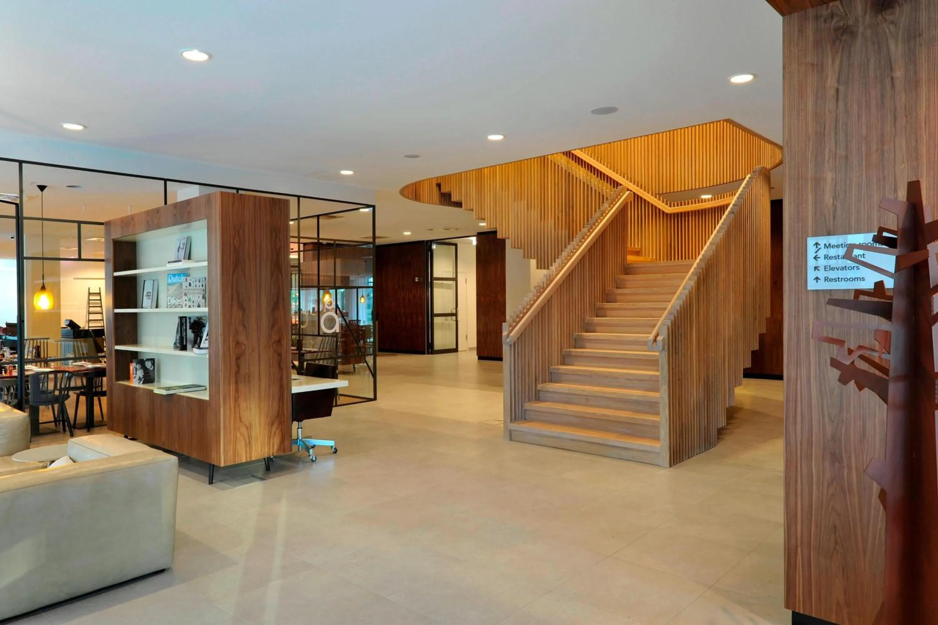 Lobby or reception in Courtyard by Marriott Amsterdam Arena Atlas