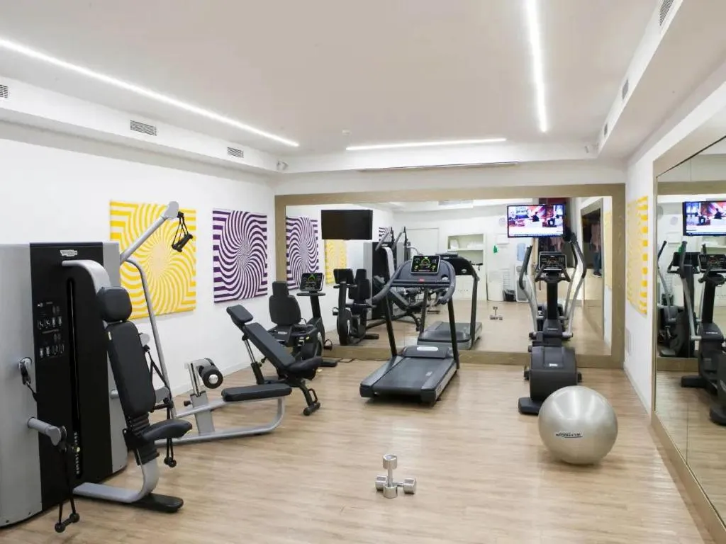 Fitness centre/facilities in Hotel Plaza
