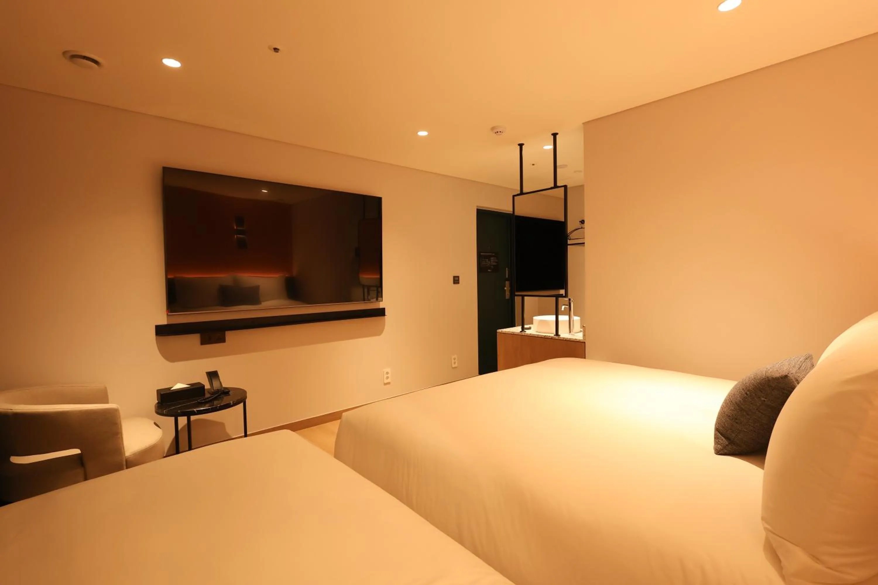 Bed in New Blanc Central Myeongdong