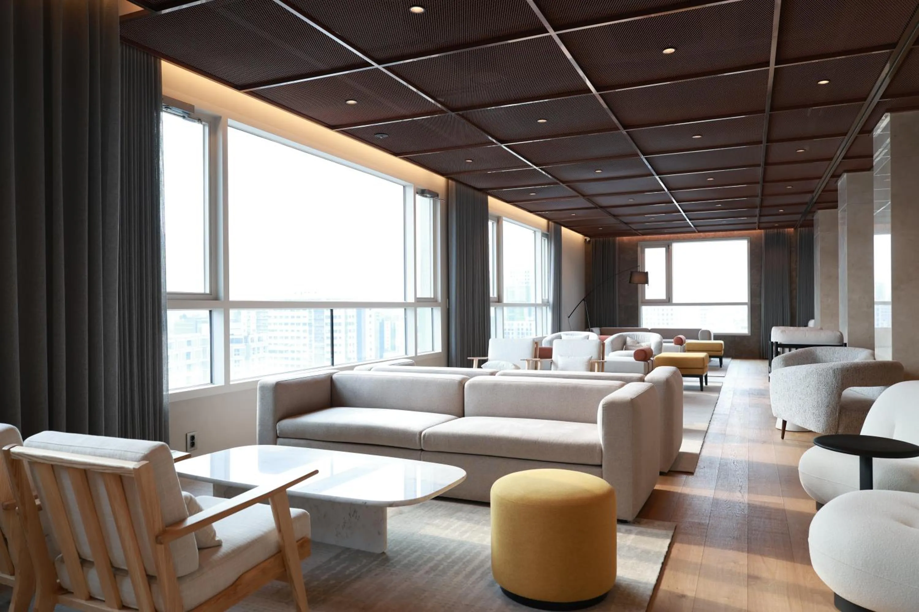 Communal lounge/ TV room in New Blanc Central Myeongdong