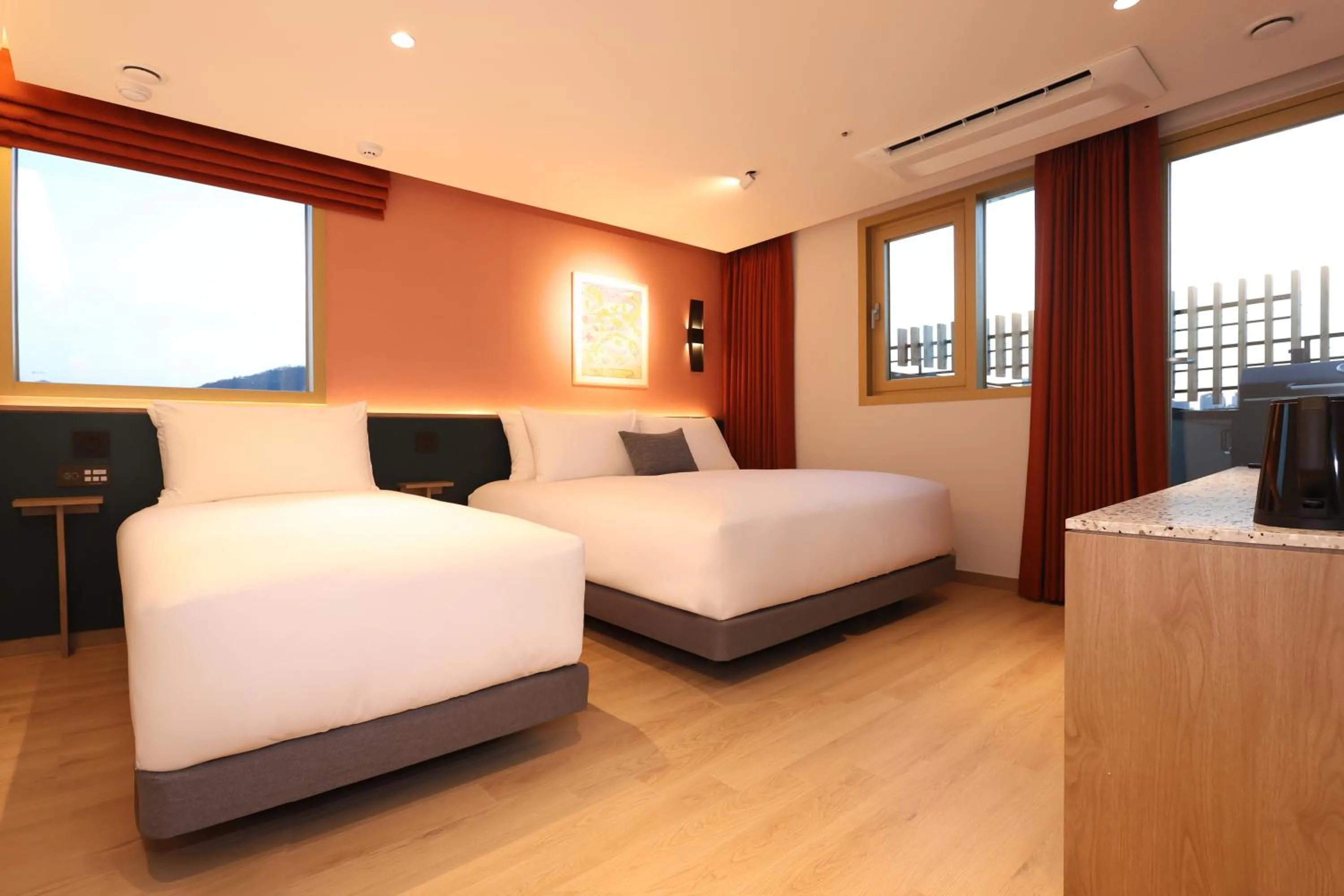 Bed in New Blanc Central Myeongdong