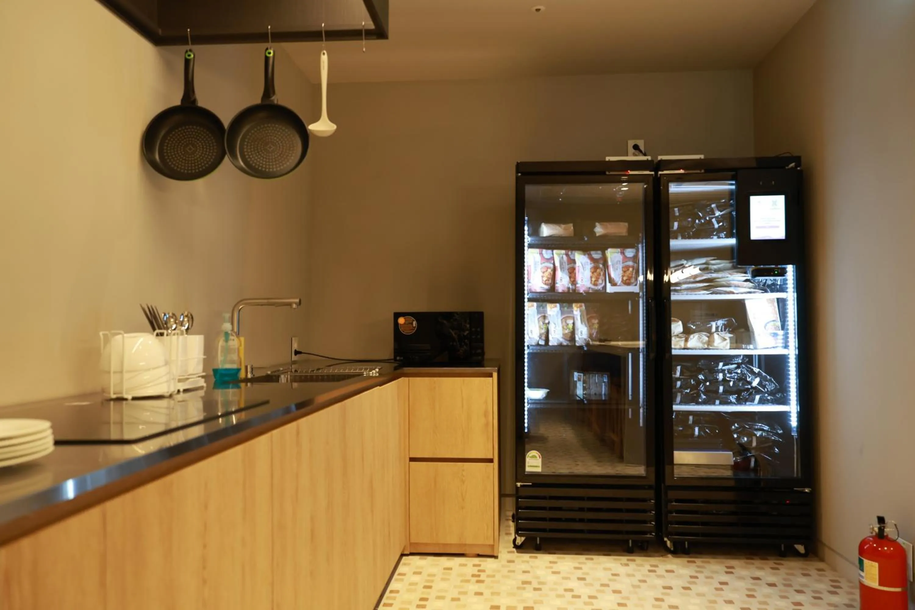 Kitchen or kitchenette in New Blanc Central Myeongdong