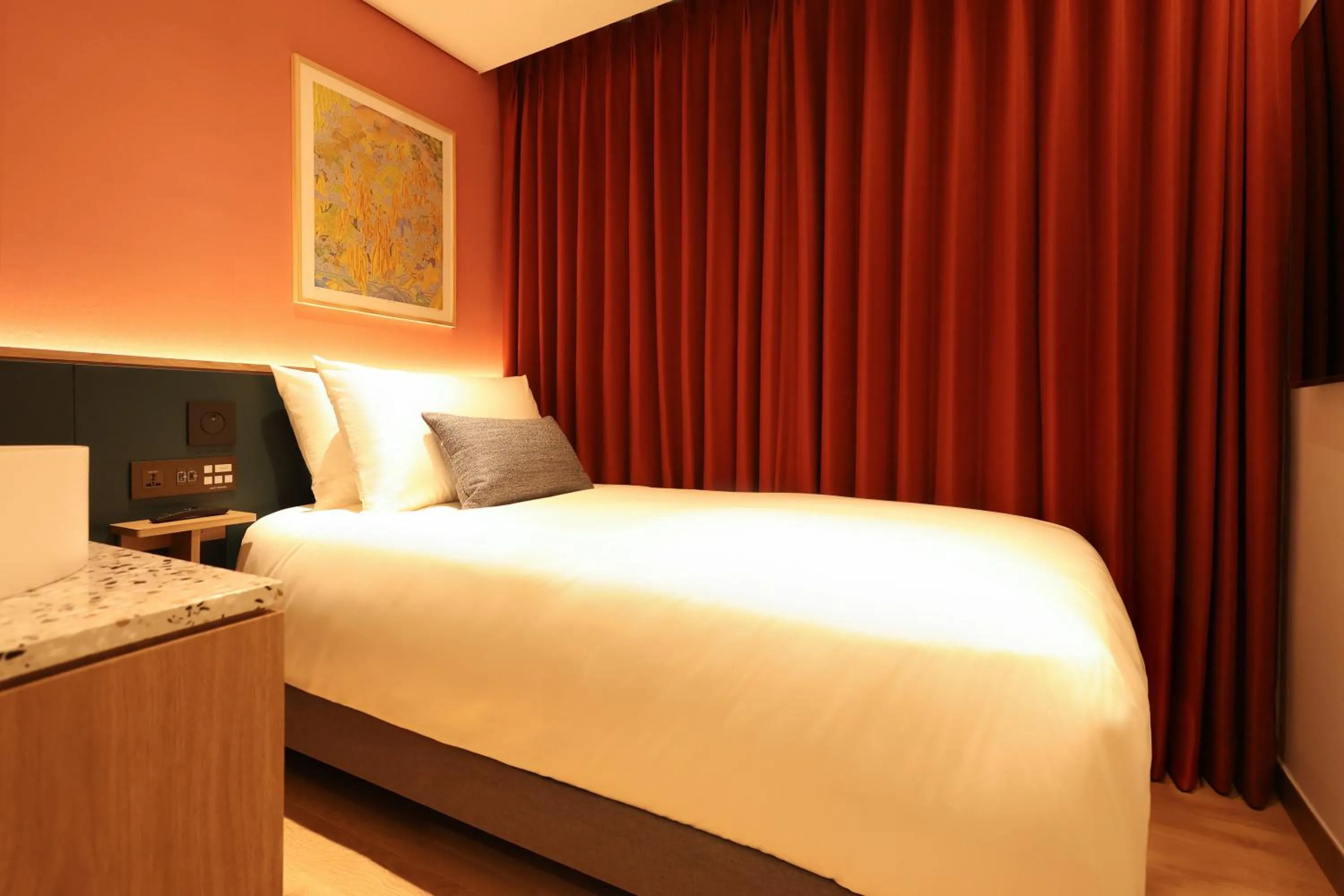 Bed in New Blanc Central Myeongdong