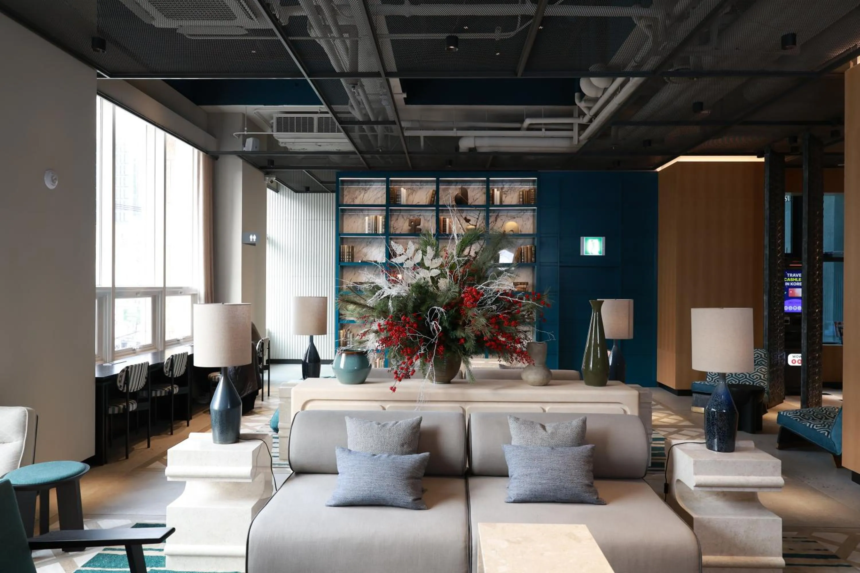 Lobby or reception in New Blanc Central Myeongdong