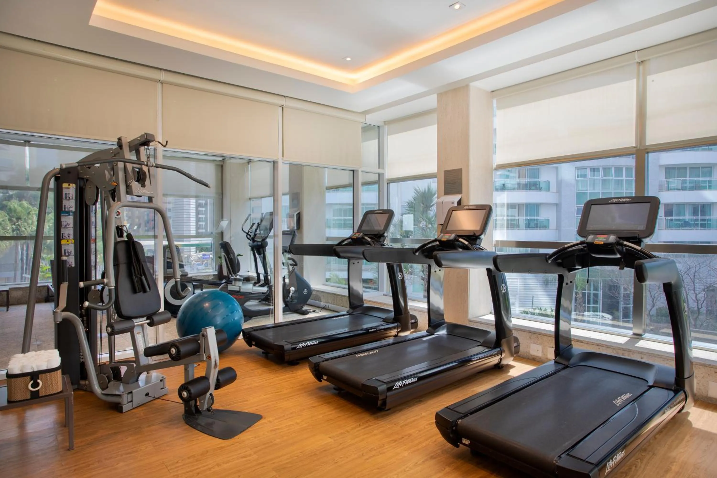 Fitness centre/facilities in Windsor Brasilia Hotel