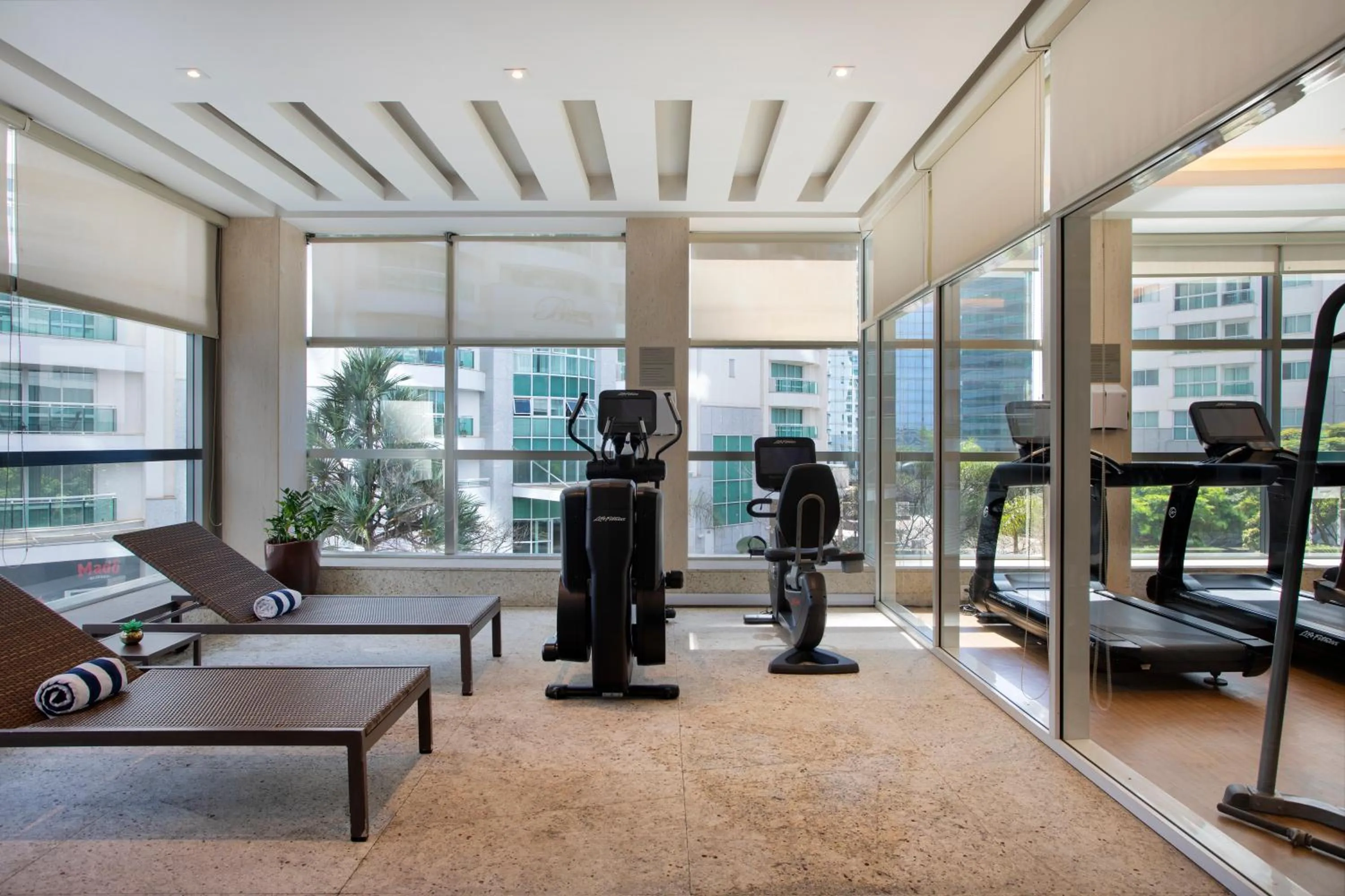 Fitness centre/facilities in Windsor Brasilia Hotel