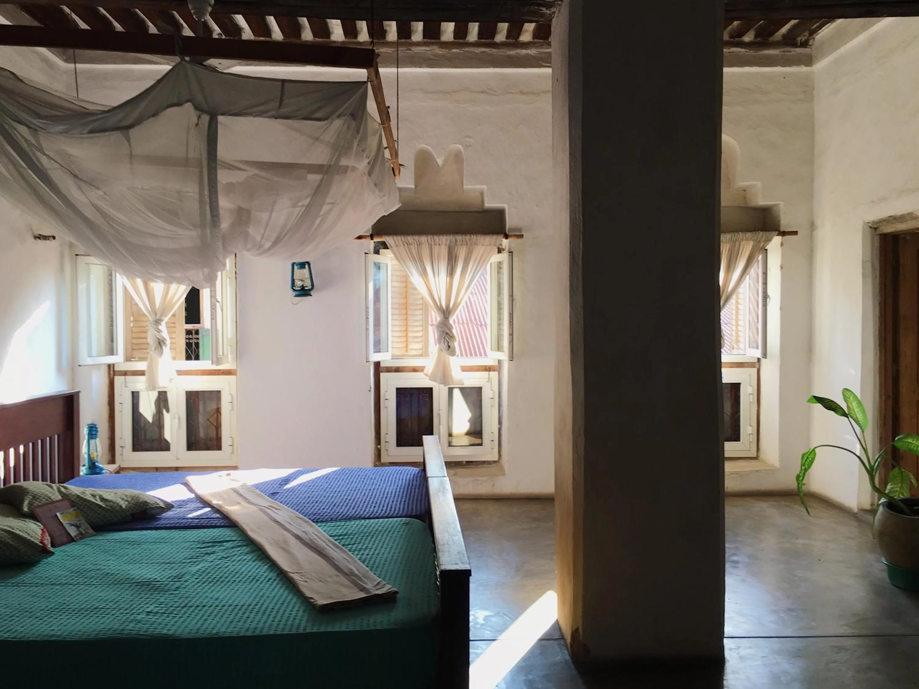 Bed in Firefly Boutique Lodge