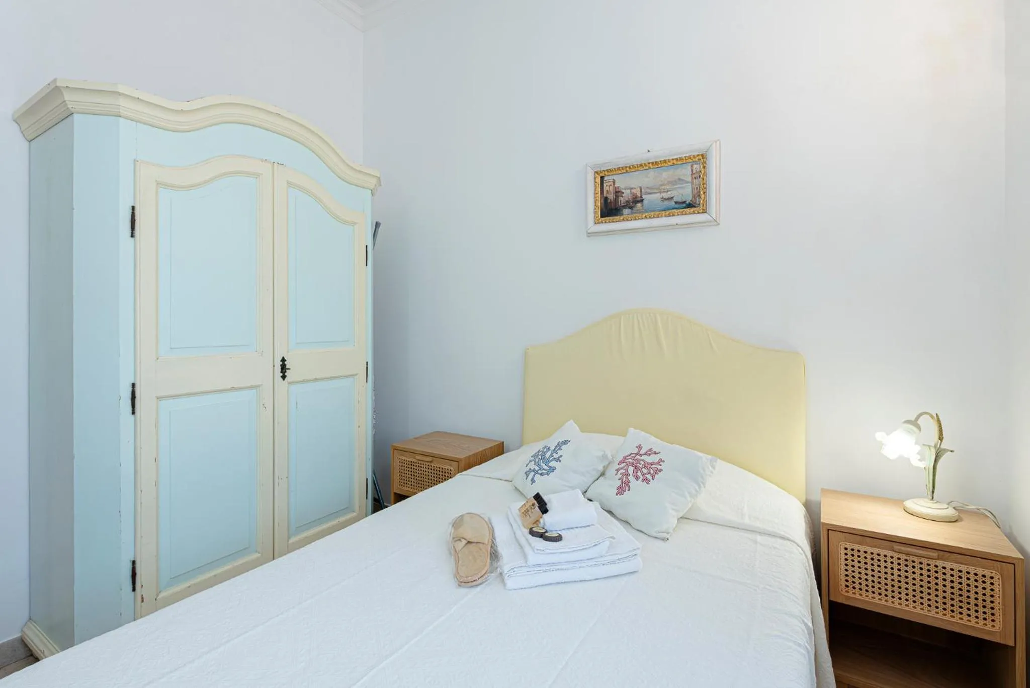 Bedroom, Bed in Villino dei Coralli