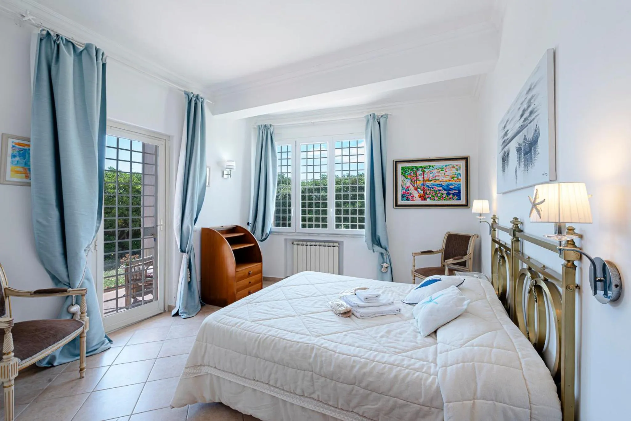 Bedroom, Bed in Villino dei Coralli