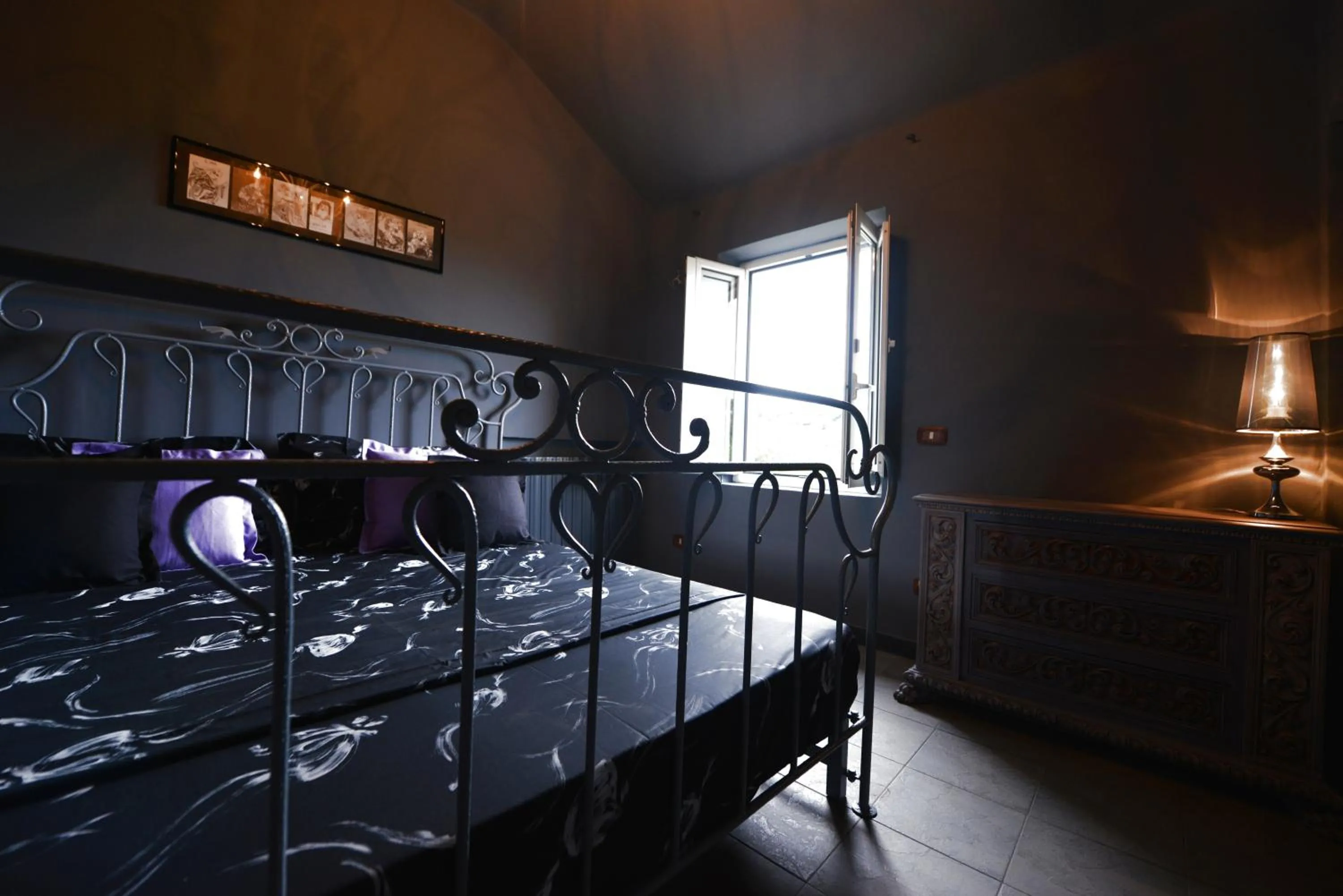 Bedroom, Bed in Agriturismo Gocce di Luna
