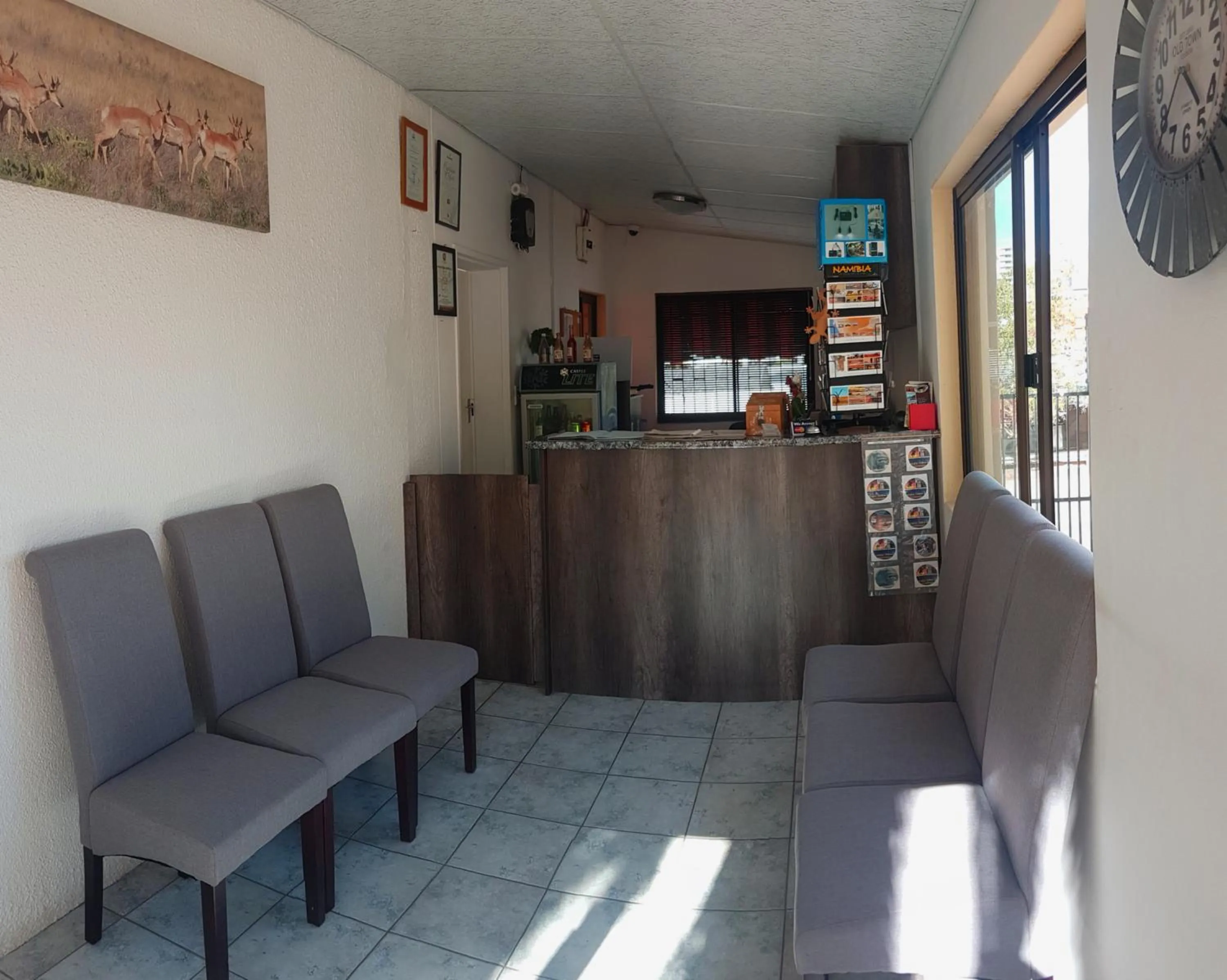 Lobby or reception in Hotel Pension Steiner
