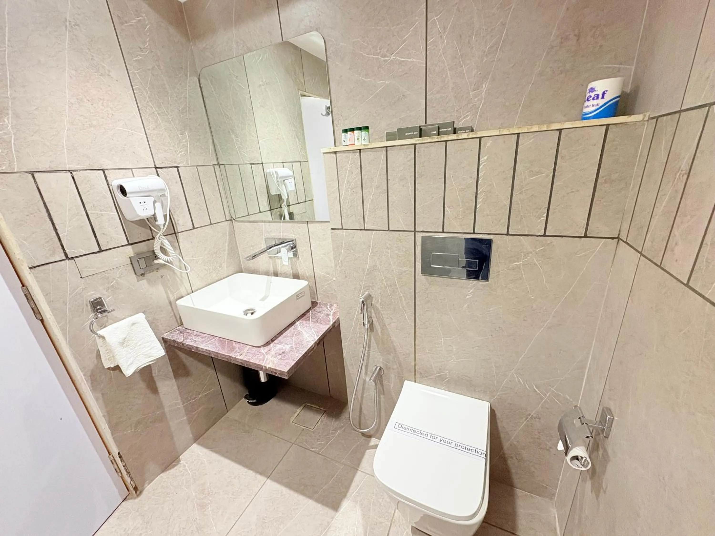 Shower in The Parterre - SG Highway Ahmedabad