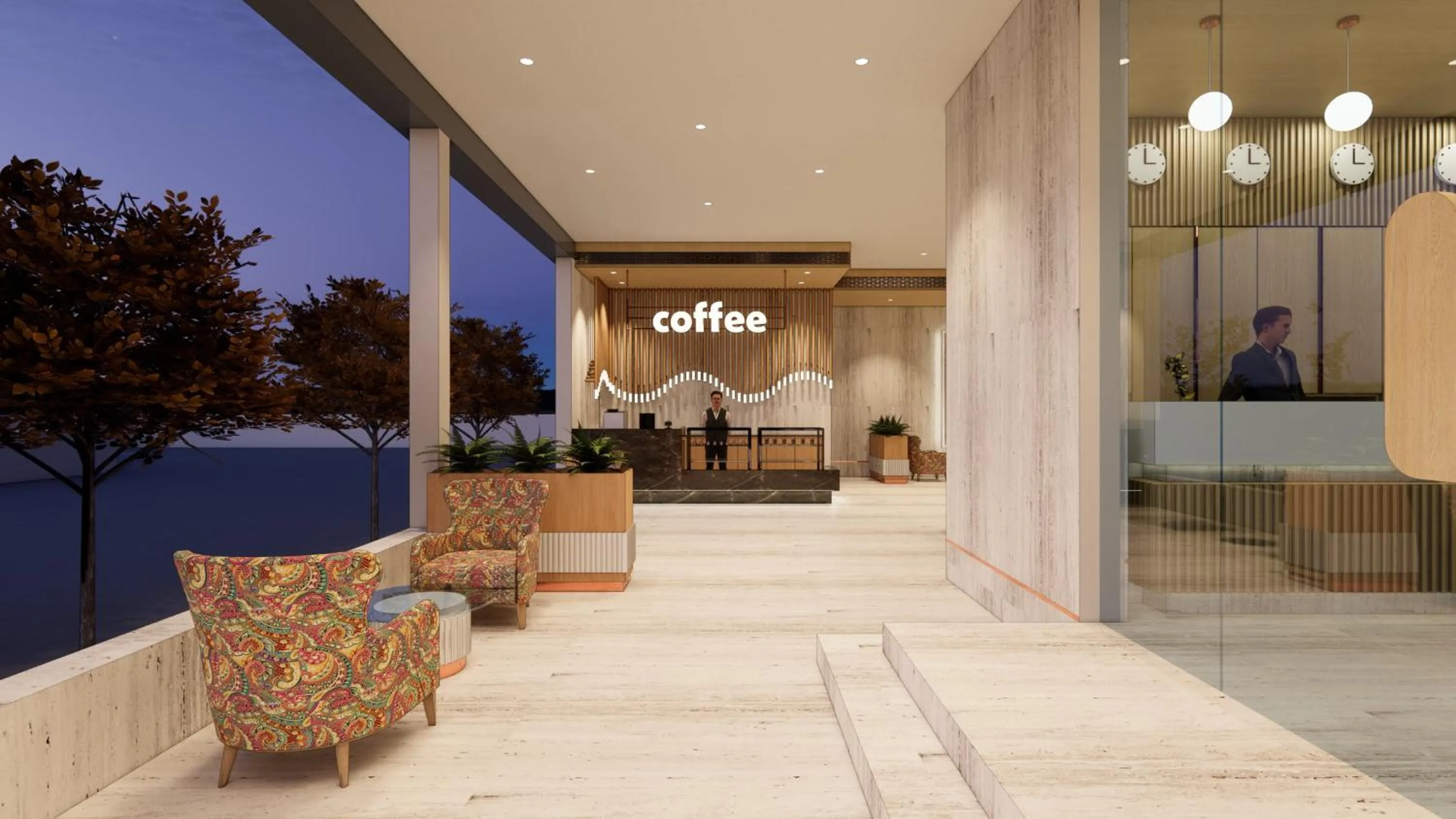 Lobby or reception in The Parterre - SG Highway Ahmedabad