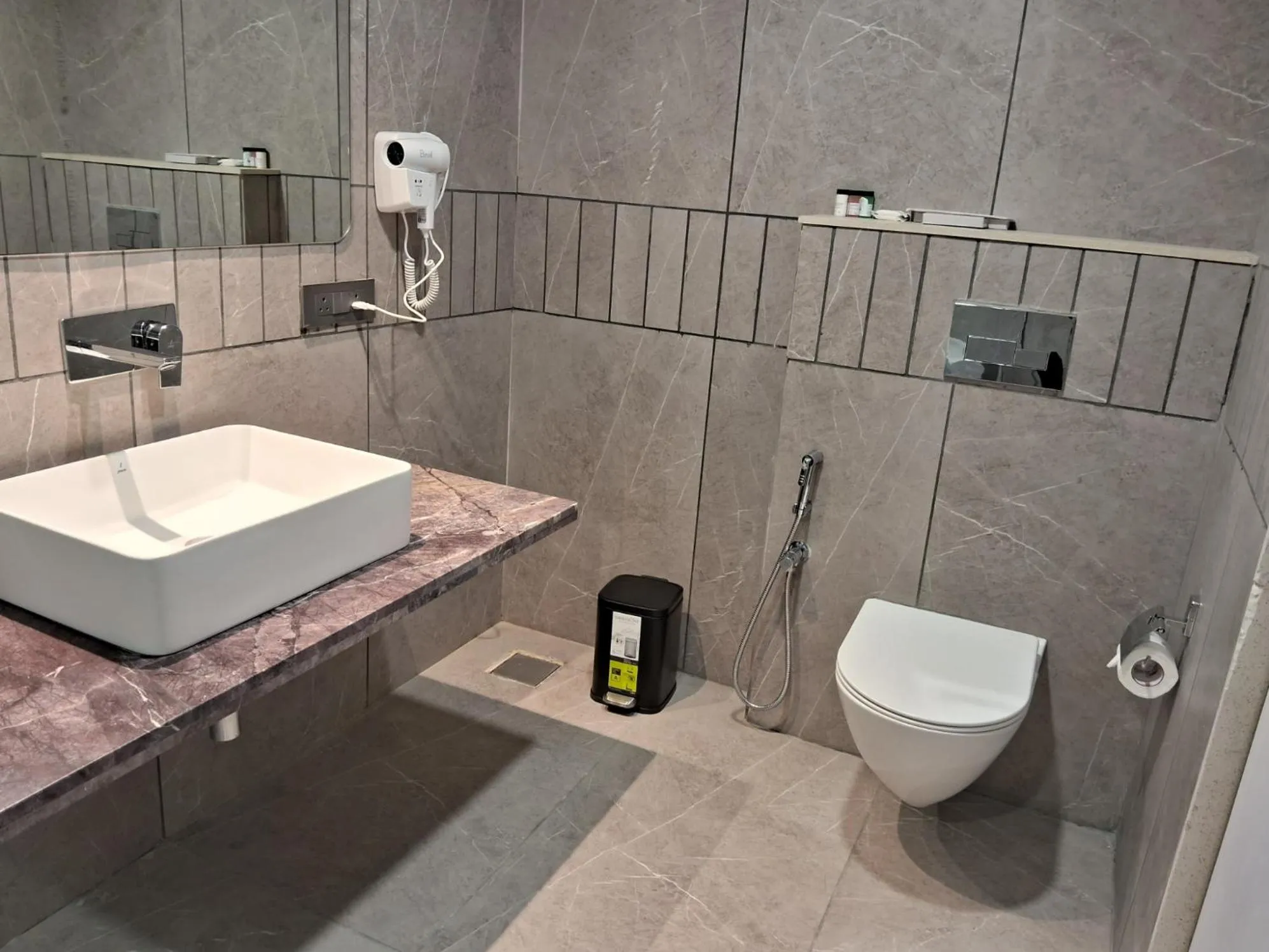 Shower in The Parterre - SG Highway Ahmedabad