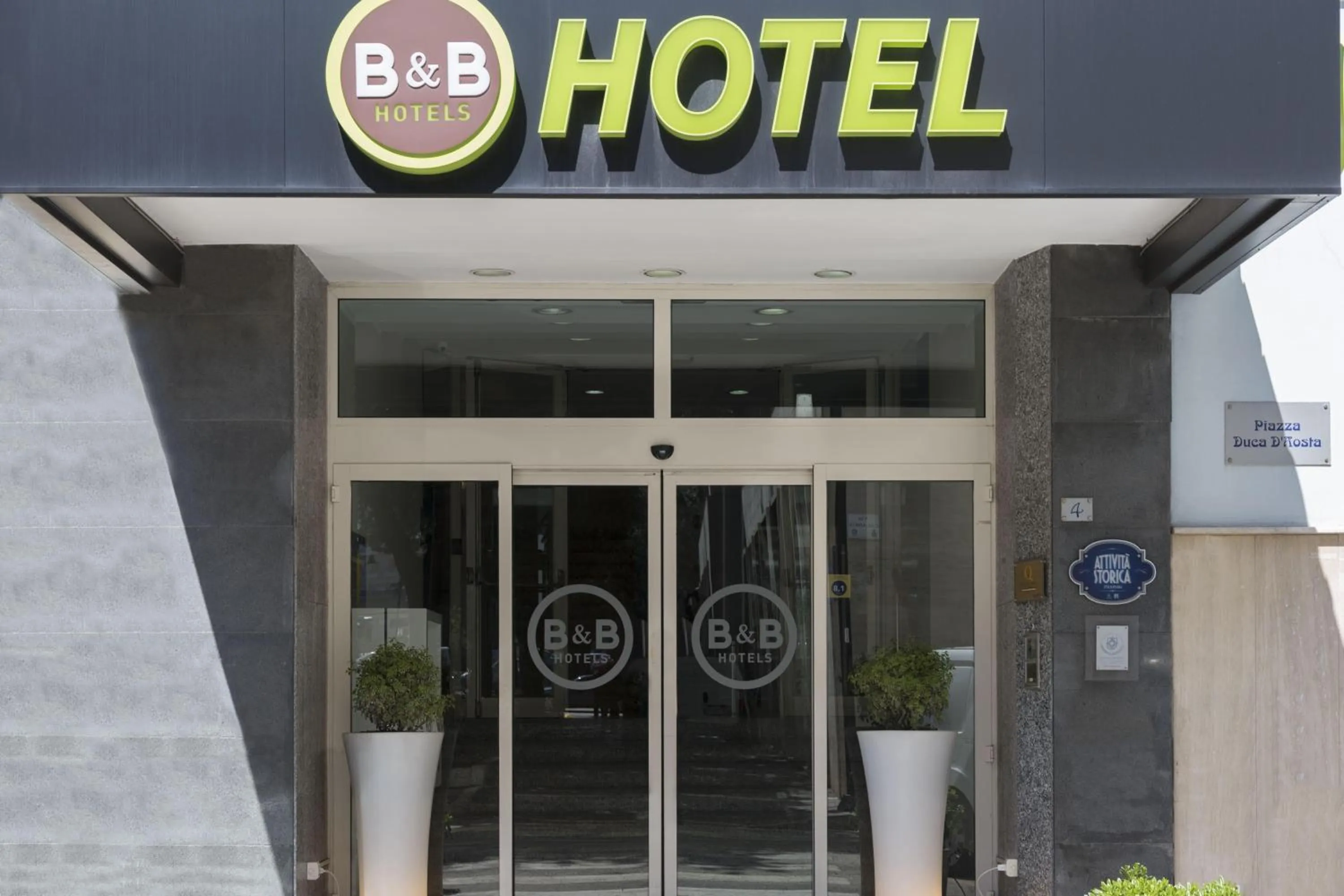 Property building in B&B Hotel Pescara