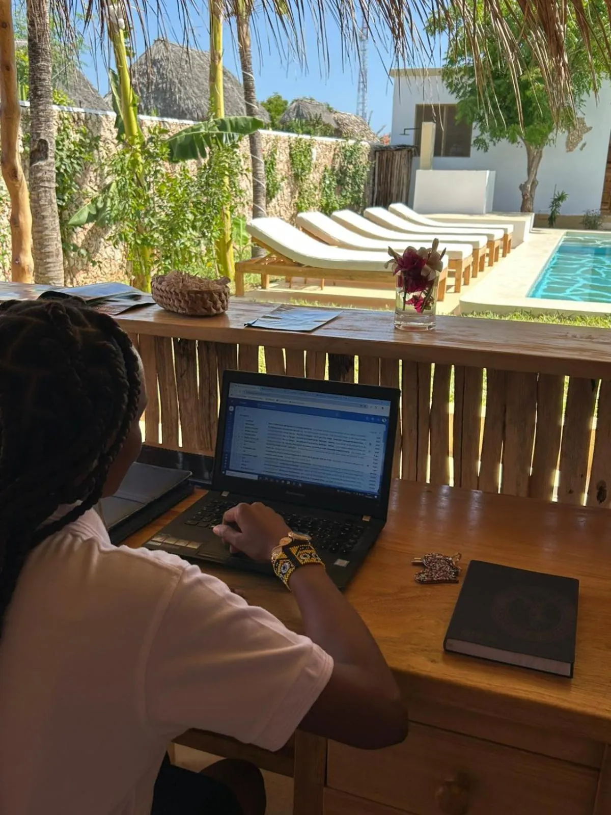 Lobby or reception in TATU INN Boutique Hotel WATAMU
