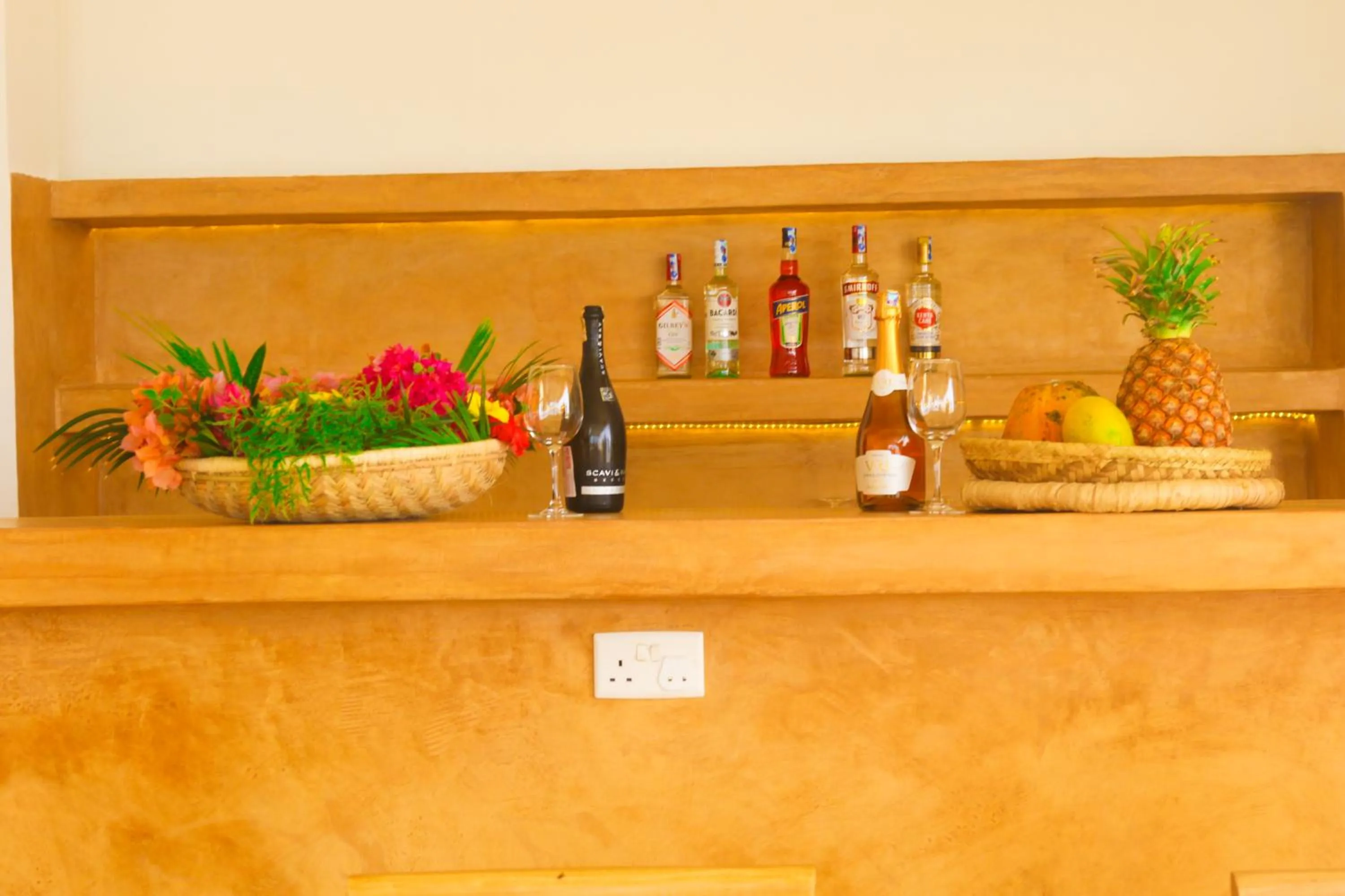 Lounge or bar in TATU INN Boutique Hotel WATAMU