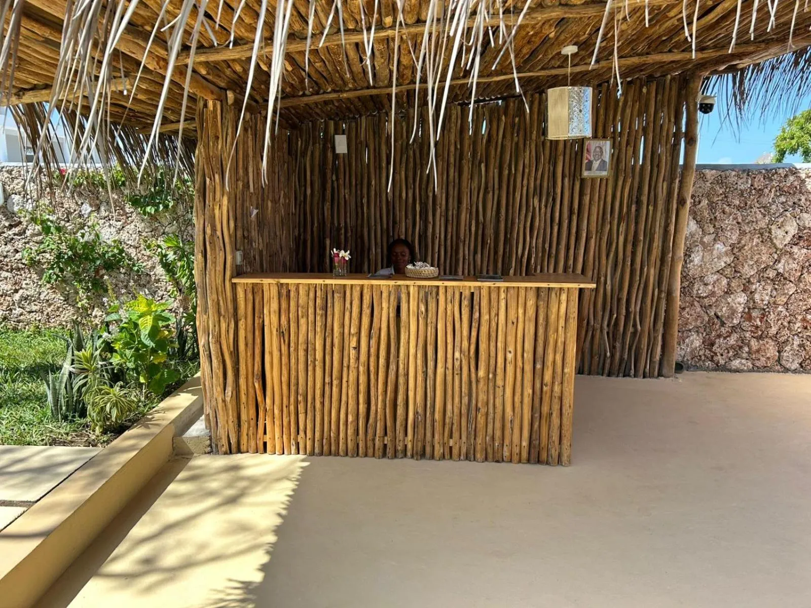 Lobby or reception in TATU INN Boutique Hotel WATAMU