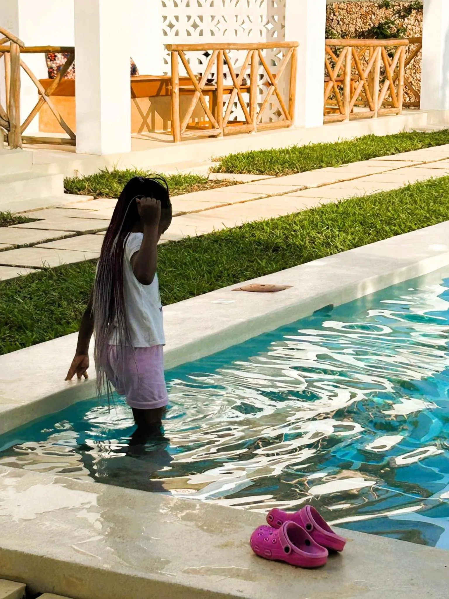 Swimming pool in TATU INN Boutique Hotel WATAMU