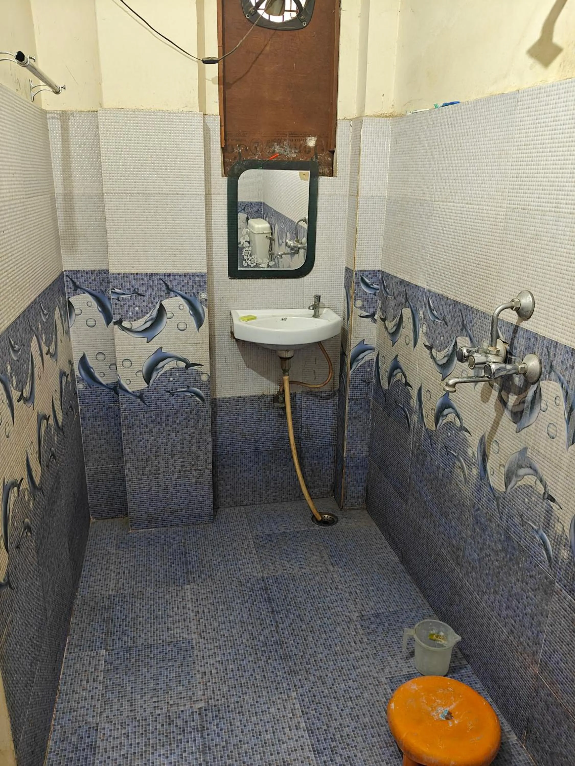 Shower in Baba Guest House