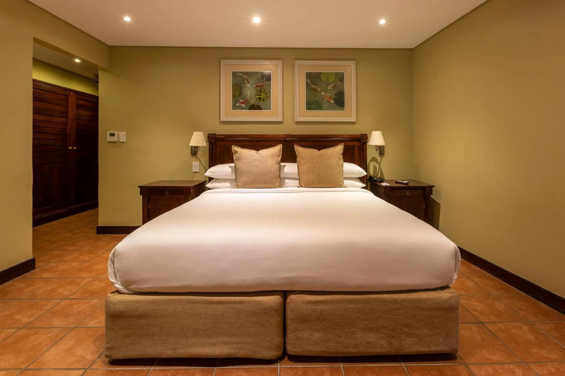 Bed in Hotel Cardoso