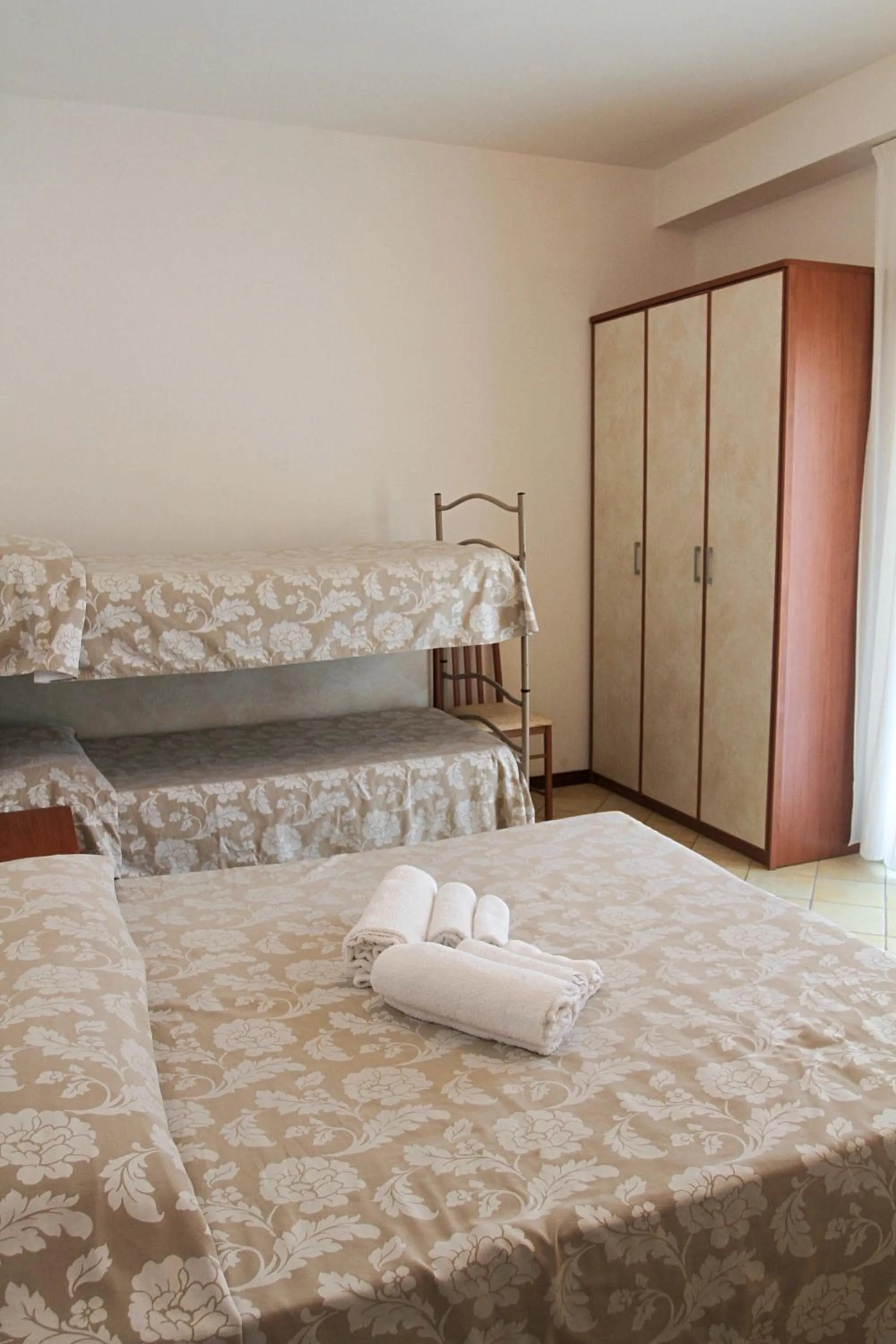Bed in Hotel Ariston
