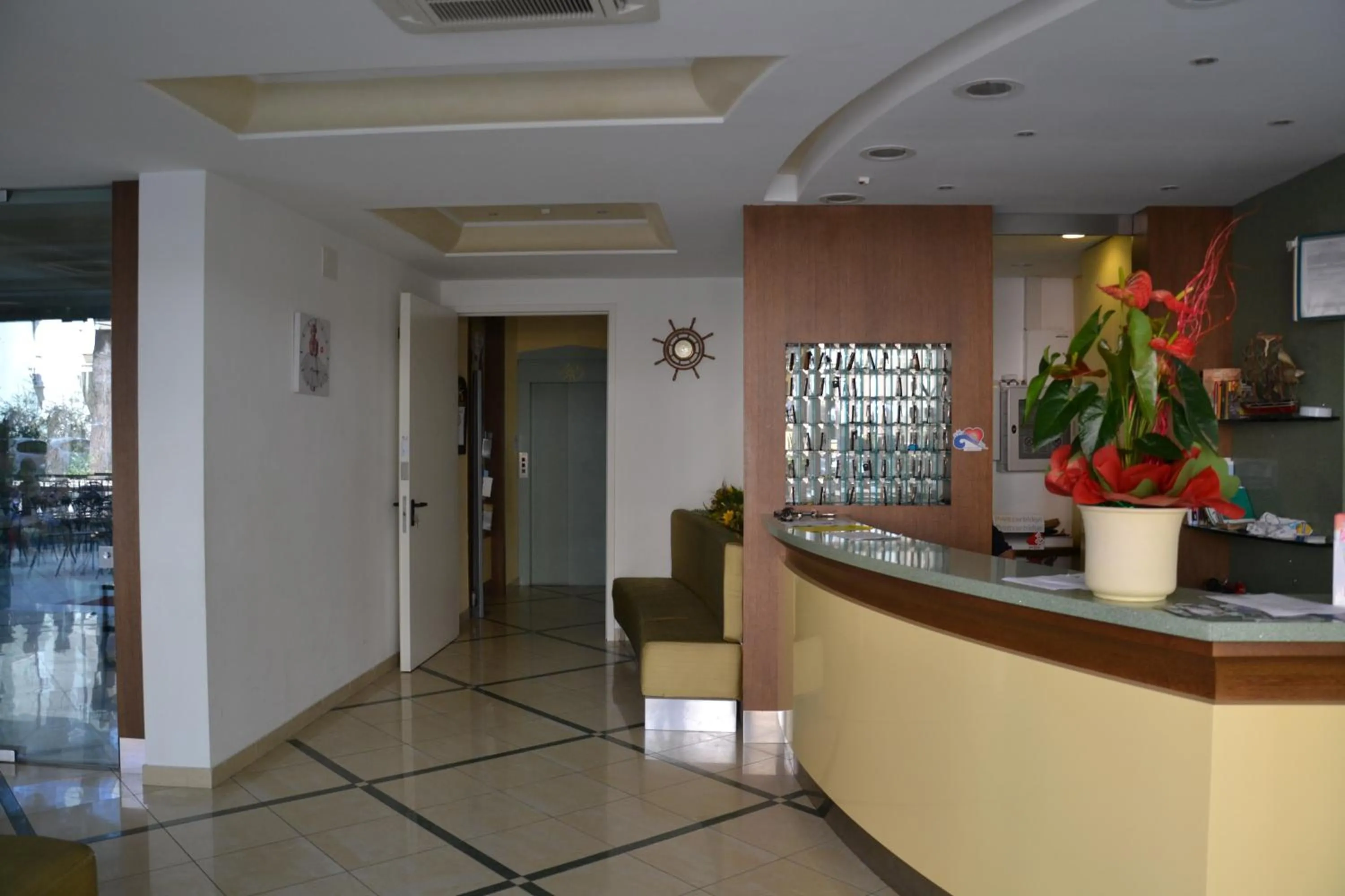 Lobby or reception in Hotel Ariston