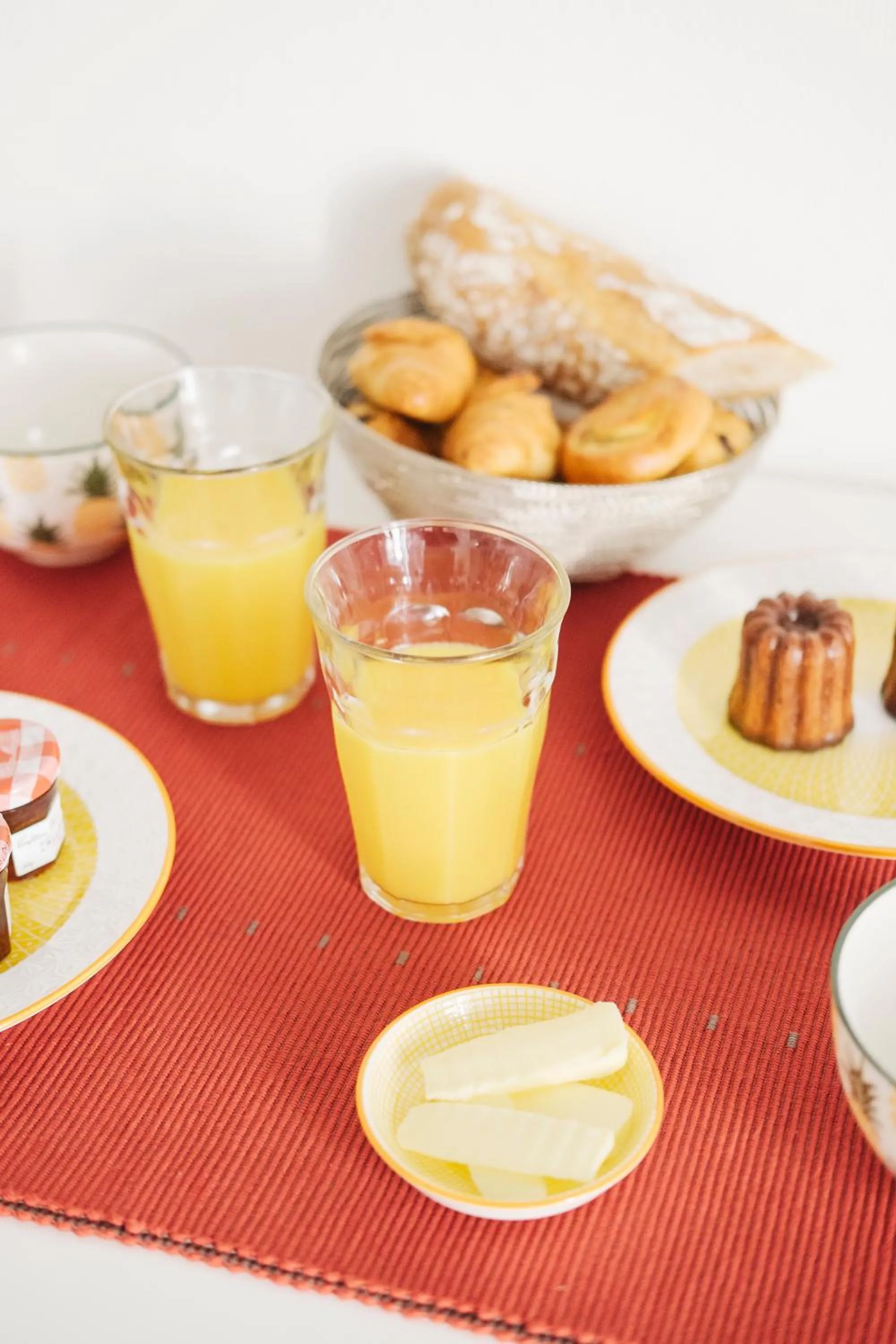 Food and drinks in La Suite aquitaine