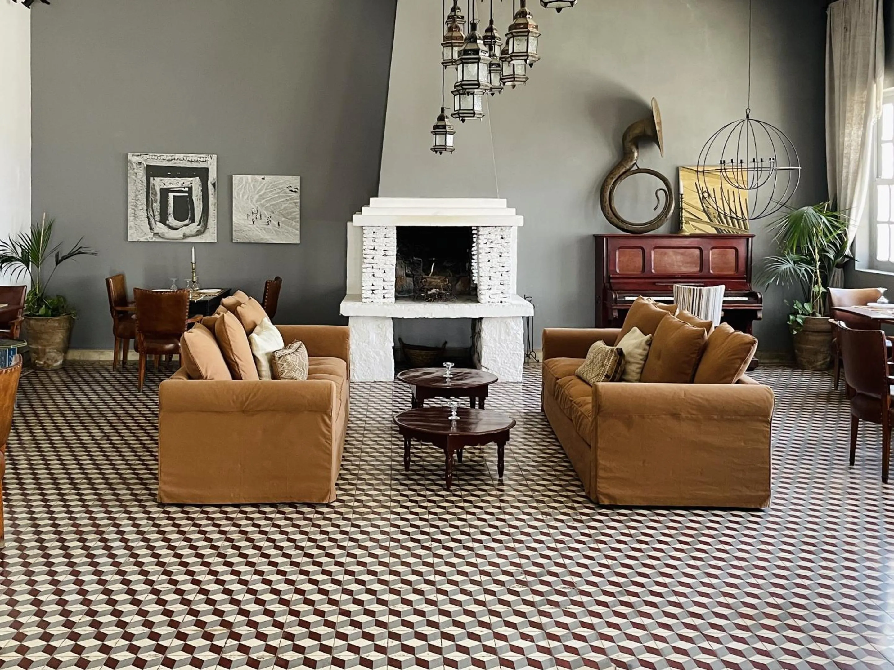 Living room in Tangaro Hip Hotel & Spa