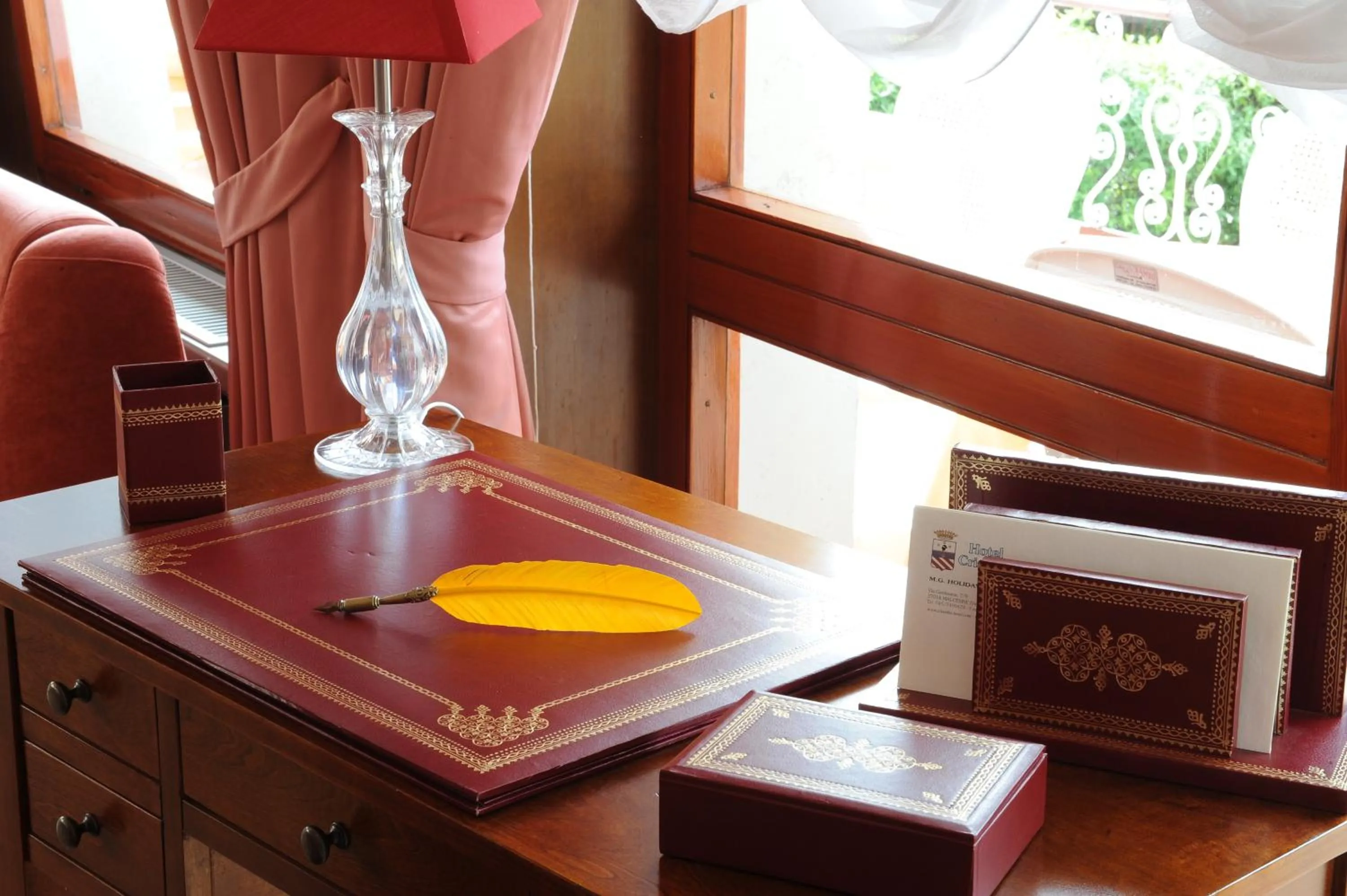 Patio in Hotel Cristallo