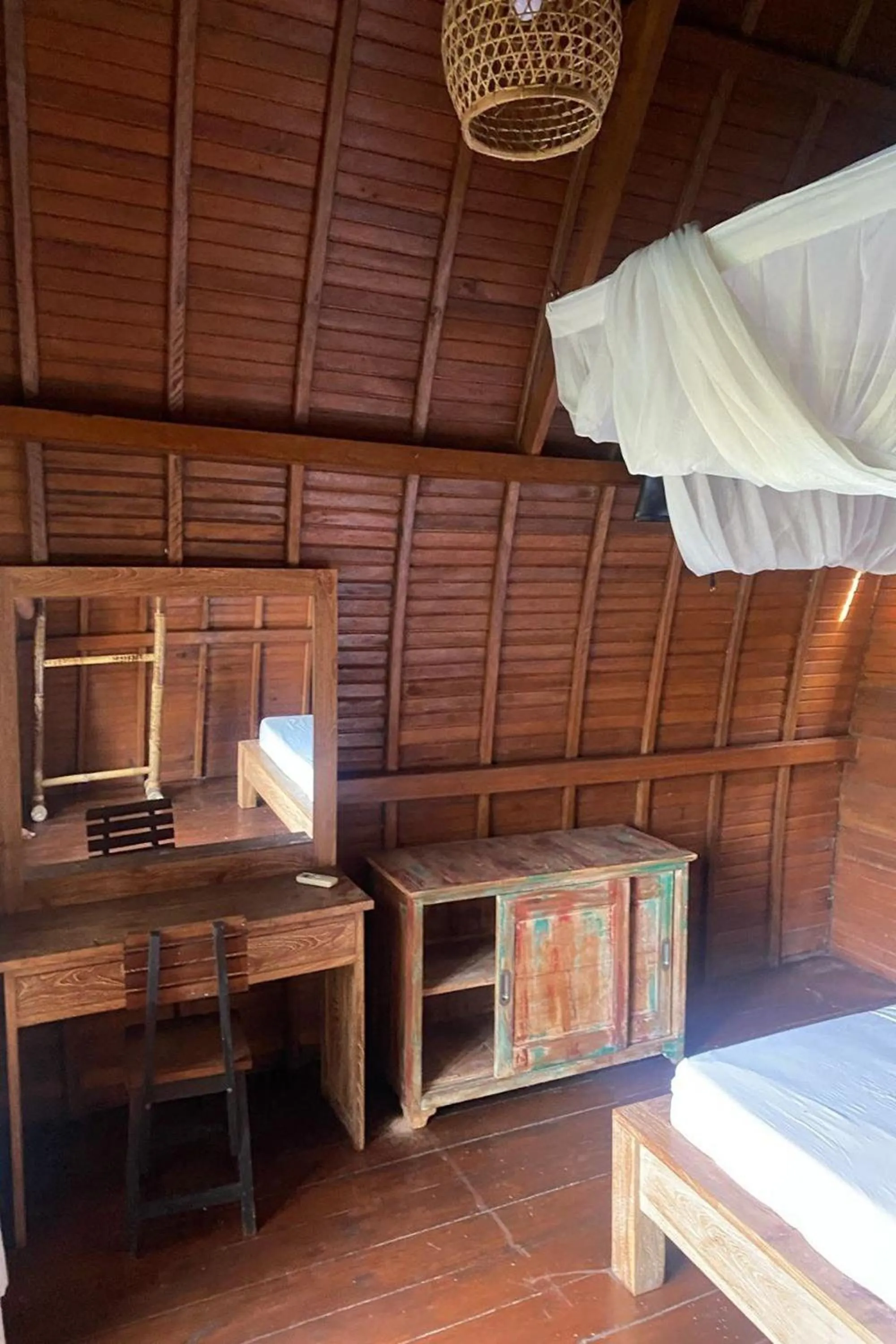 Bed in Budha House Ubud