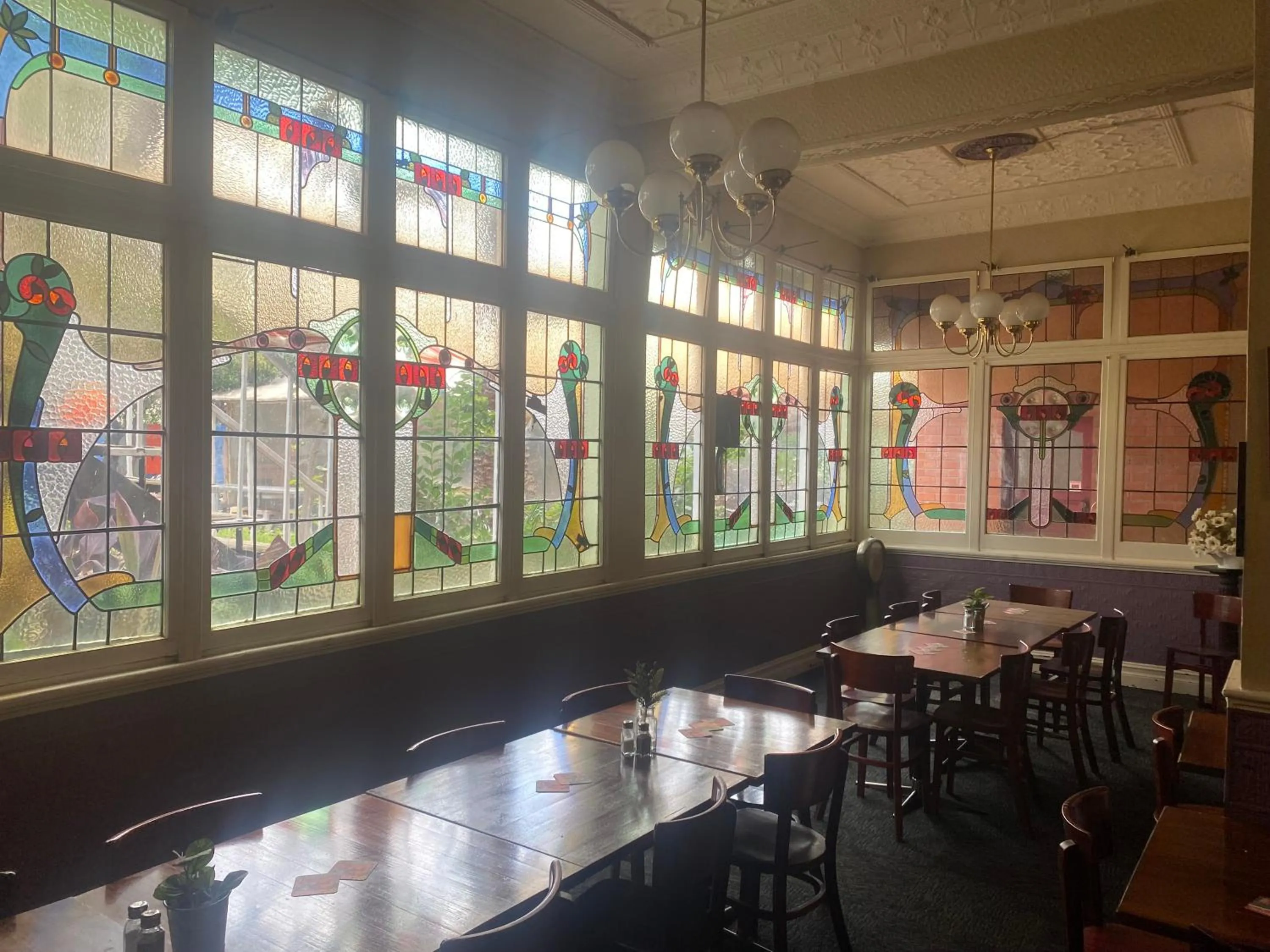 Dining area in Culcairn Hotel