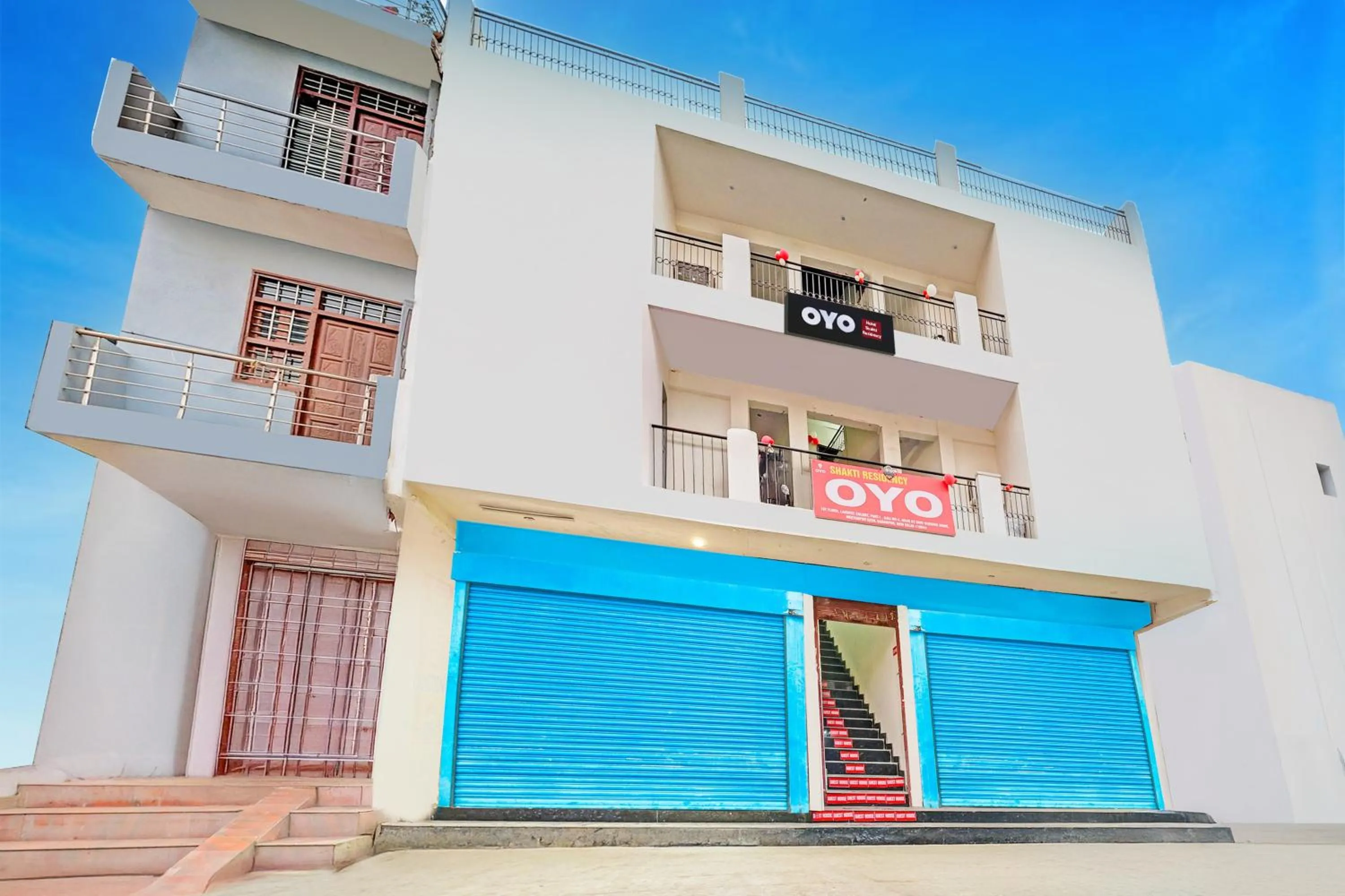 Facade/entrance in Hotel O SHAKTI RESIDENCY