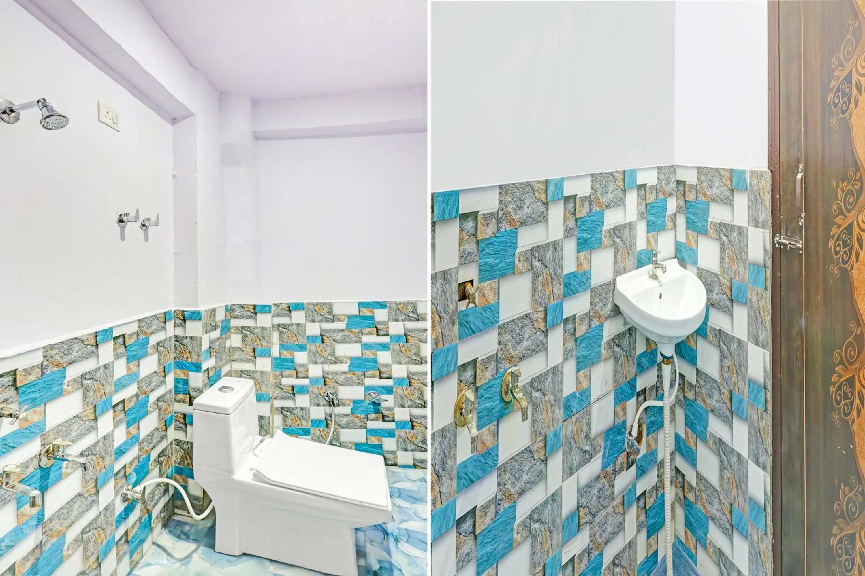 Bathroom in Hotel O SHAKTI RESIDENCY