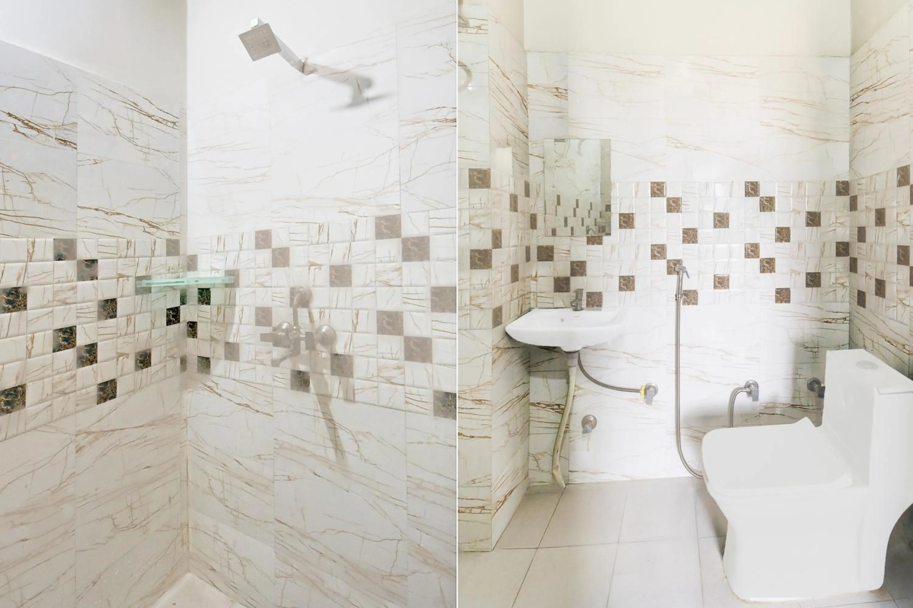 Bathroom in Hotel O SS