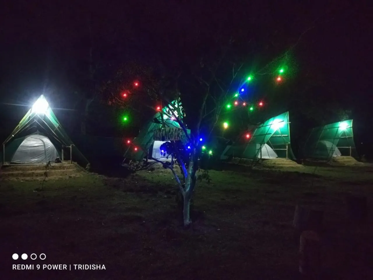 Garden view in Fesengbor eco camp