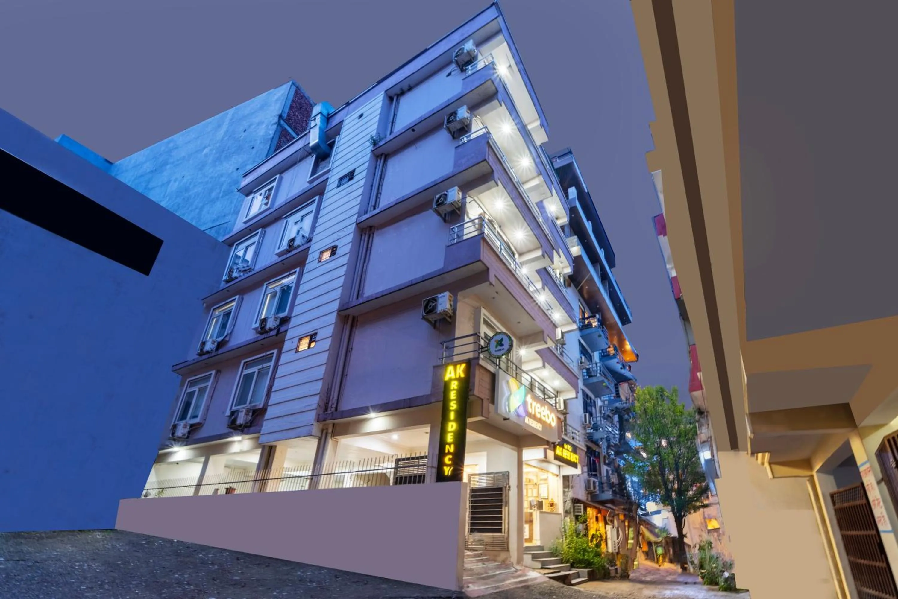 Property building in Treebo AK Residency, Tapovan