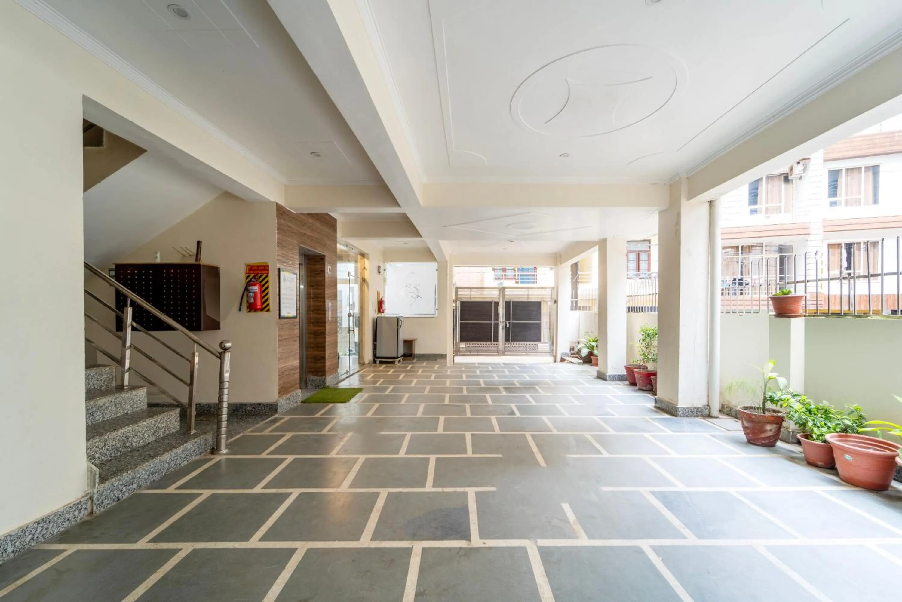 Parking in Treebo AK Residency, Tapovan