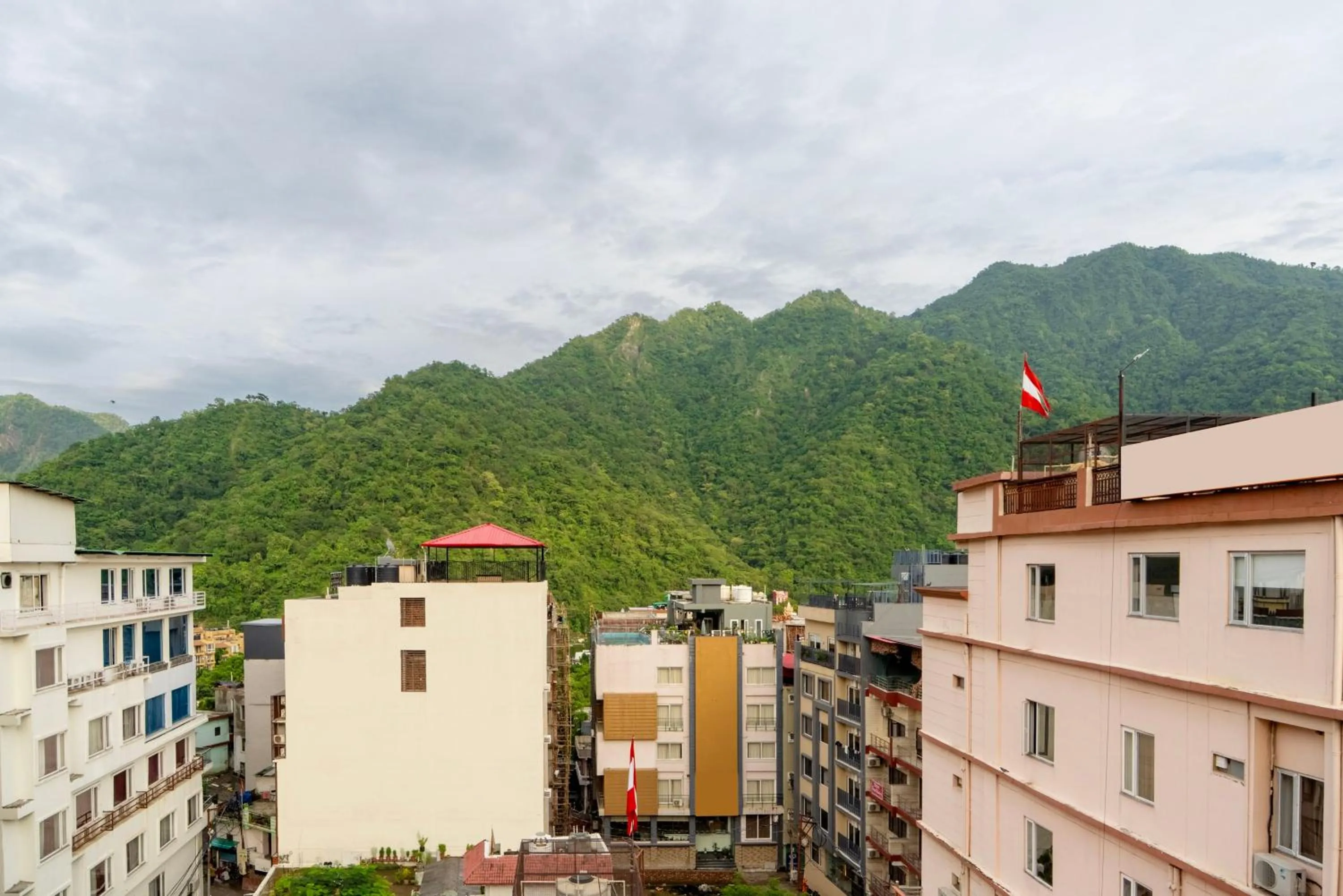 Mountain view in Treebo AK Residency, Tapovan