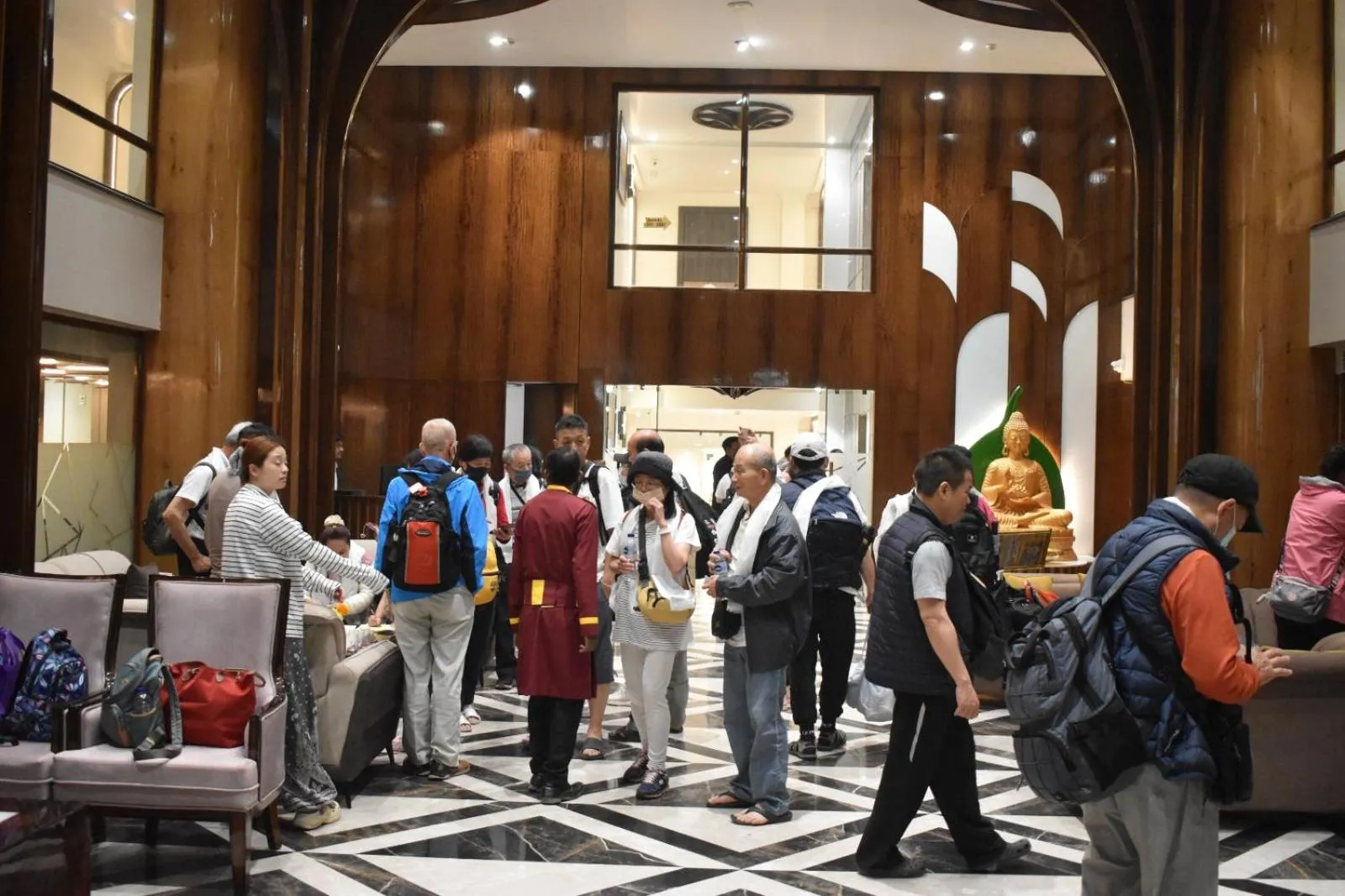 Lobby or reception in Nirvana Grand Hotel & Resort