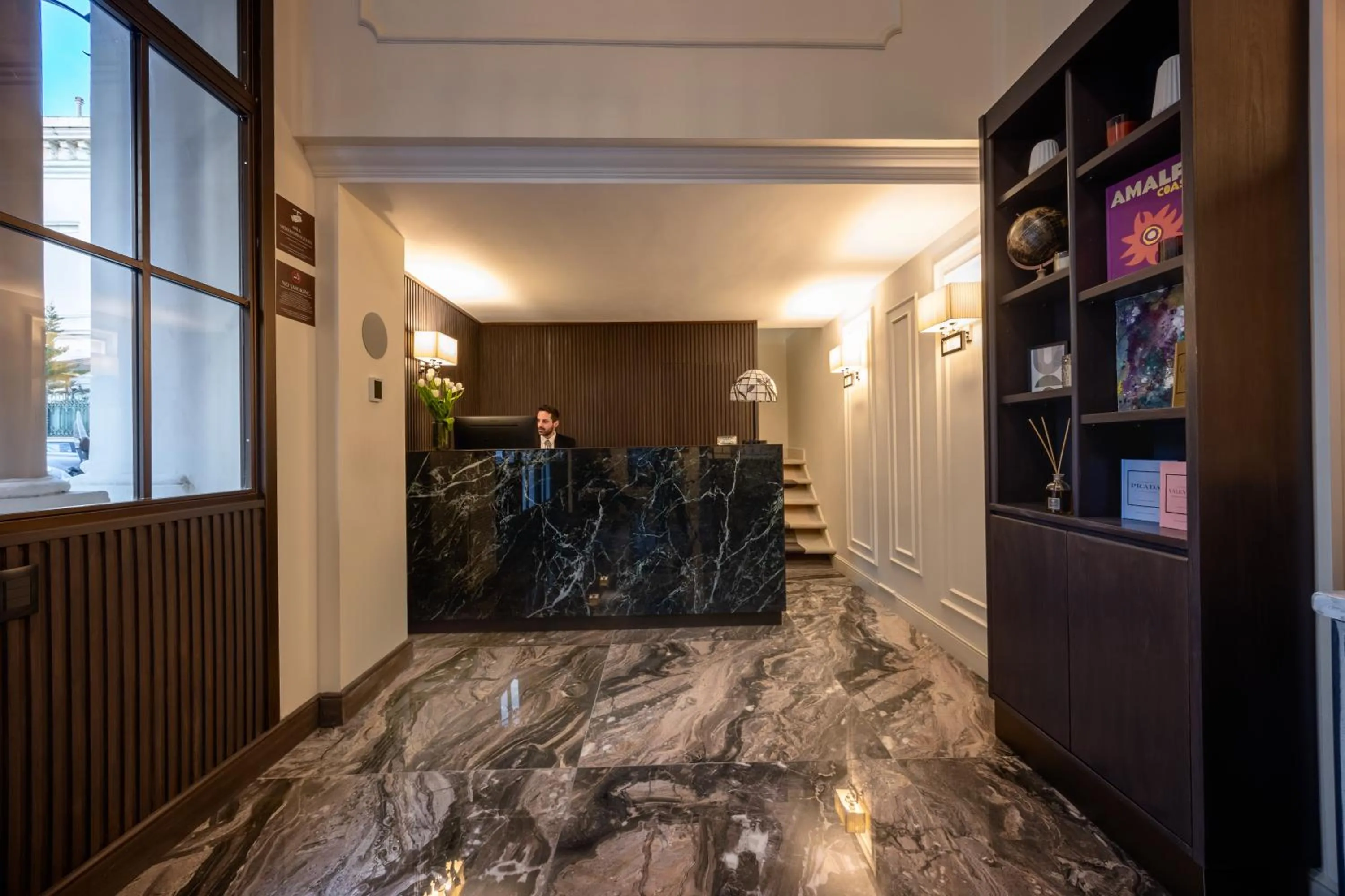 Lobby or reception in BH Hotel