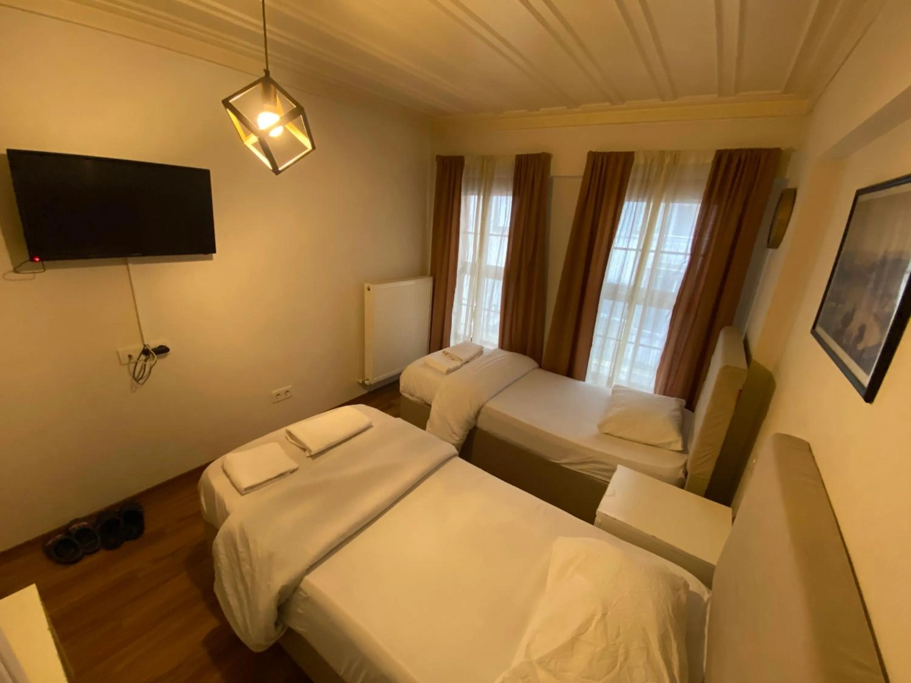 Bed in Konak Akaretler Suit