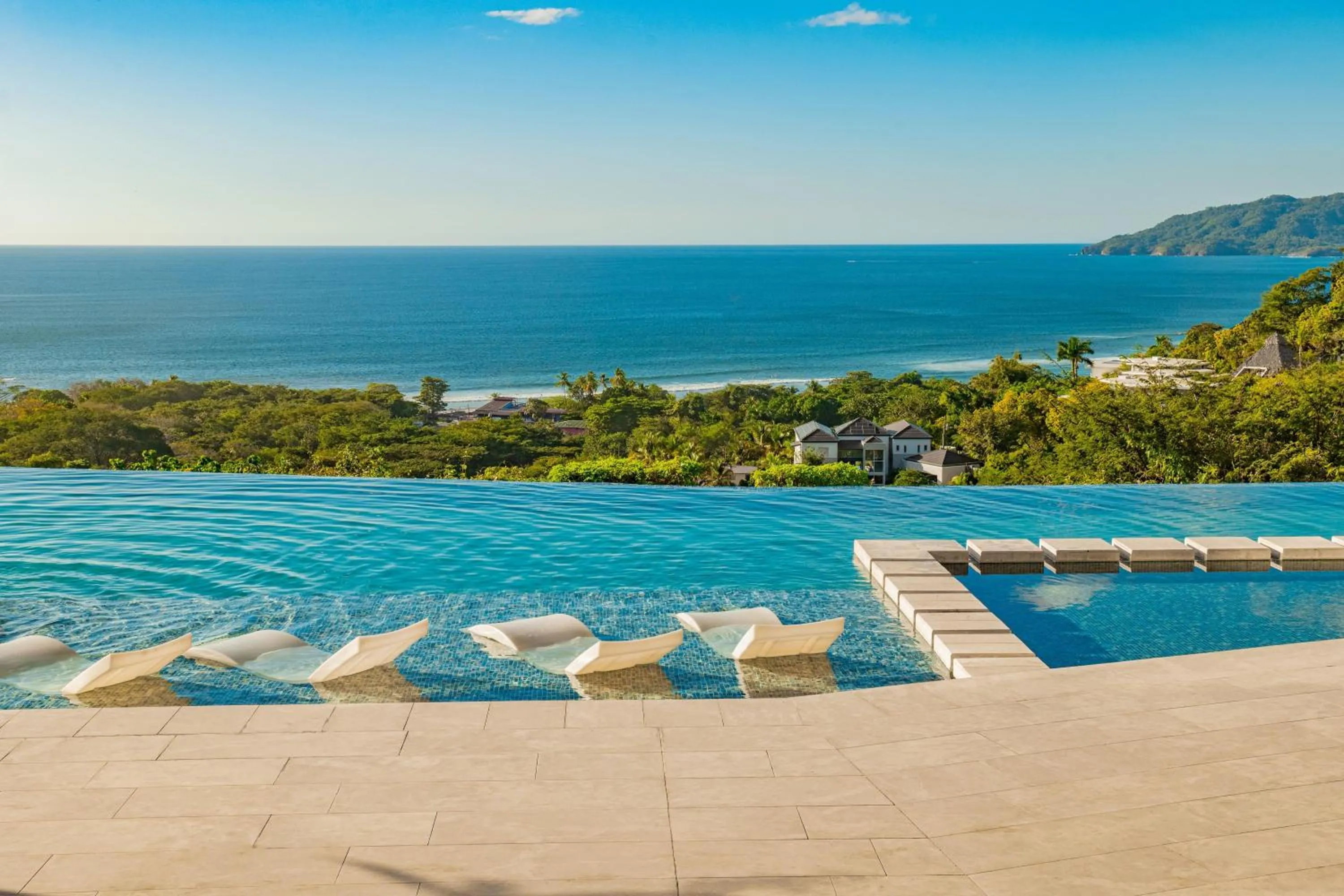 Pool view in Wyndham Tamarindo