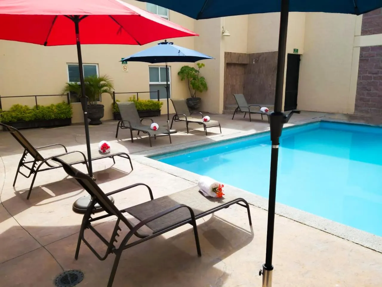 Swimming pool in Comfort Inn Querétaro