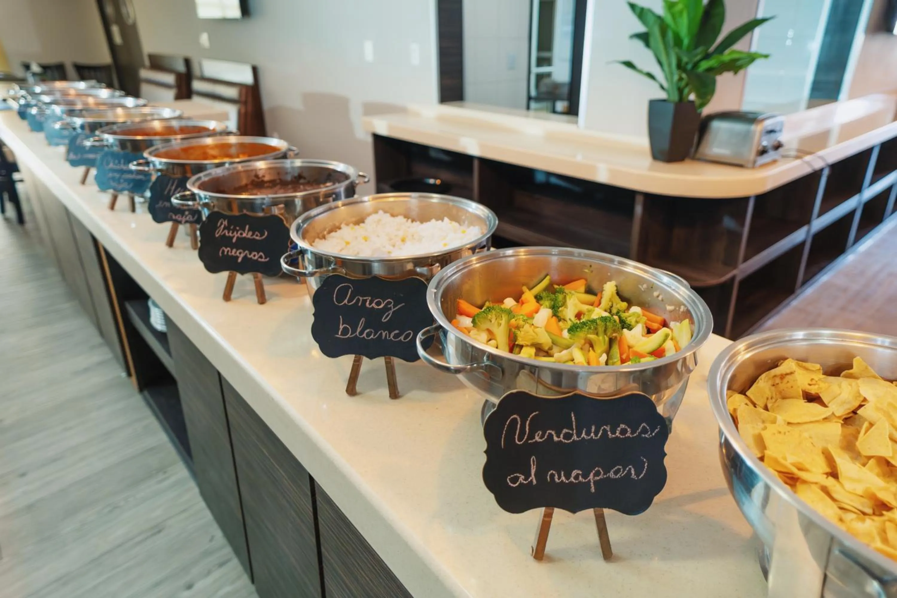 Breakfast in BeWow Hotel Querétaro