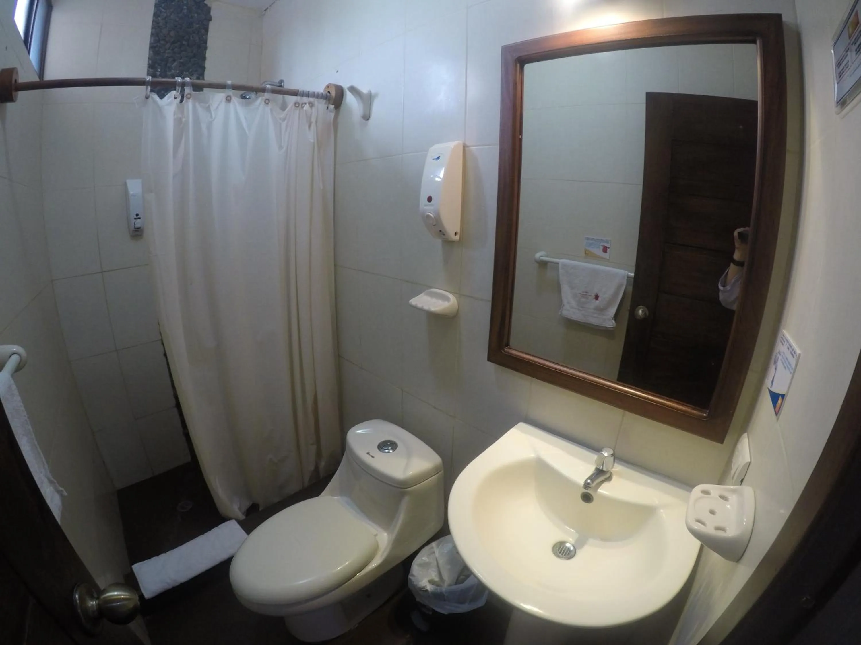 Decorative detail in Hostal Costa del Pacifico