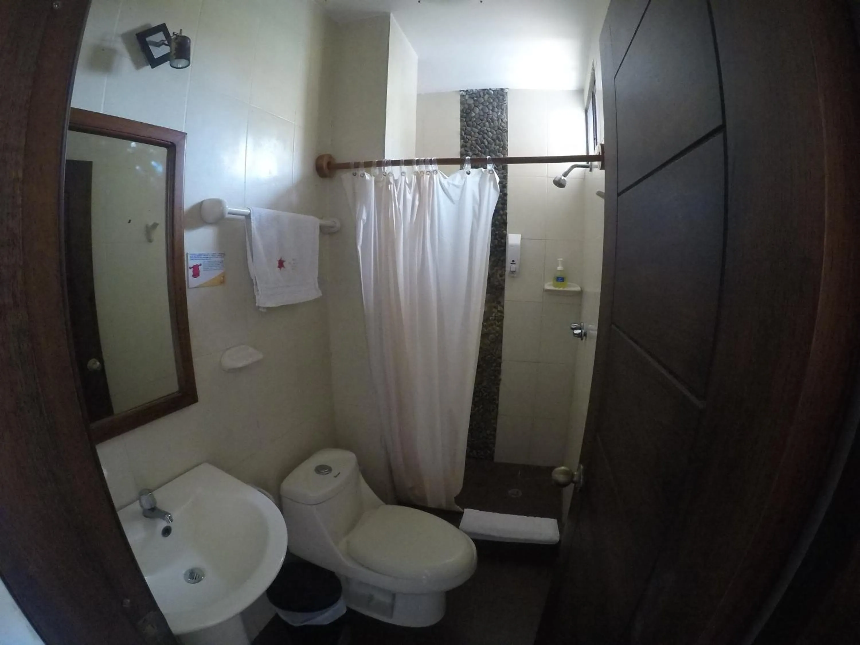 Decorative detail in Hostal Costa del Pacifico