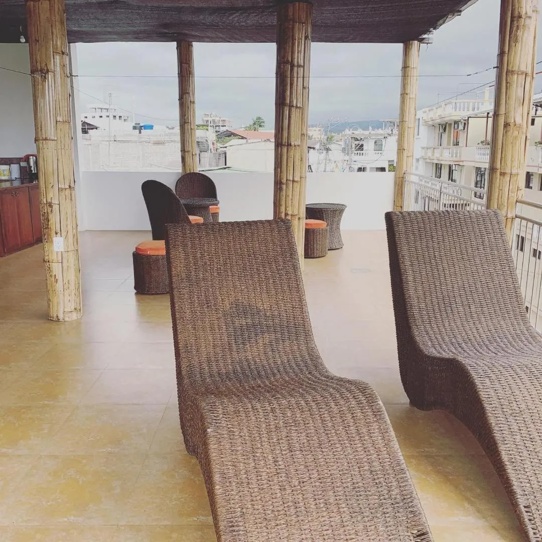 Balcony/Terrace in Hostal Costa del Pacifico