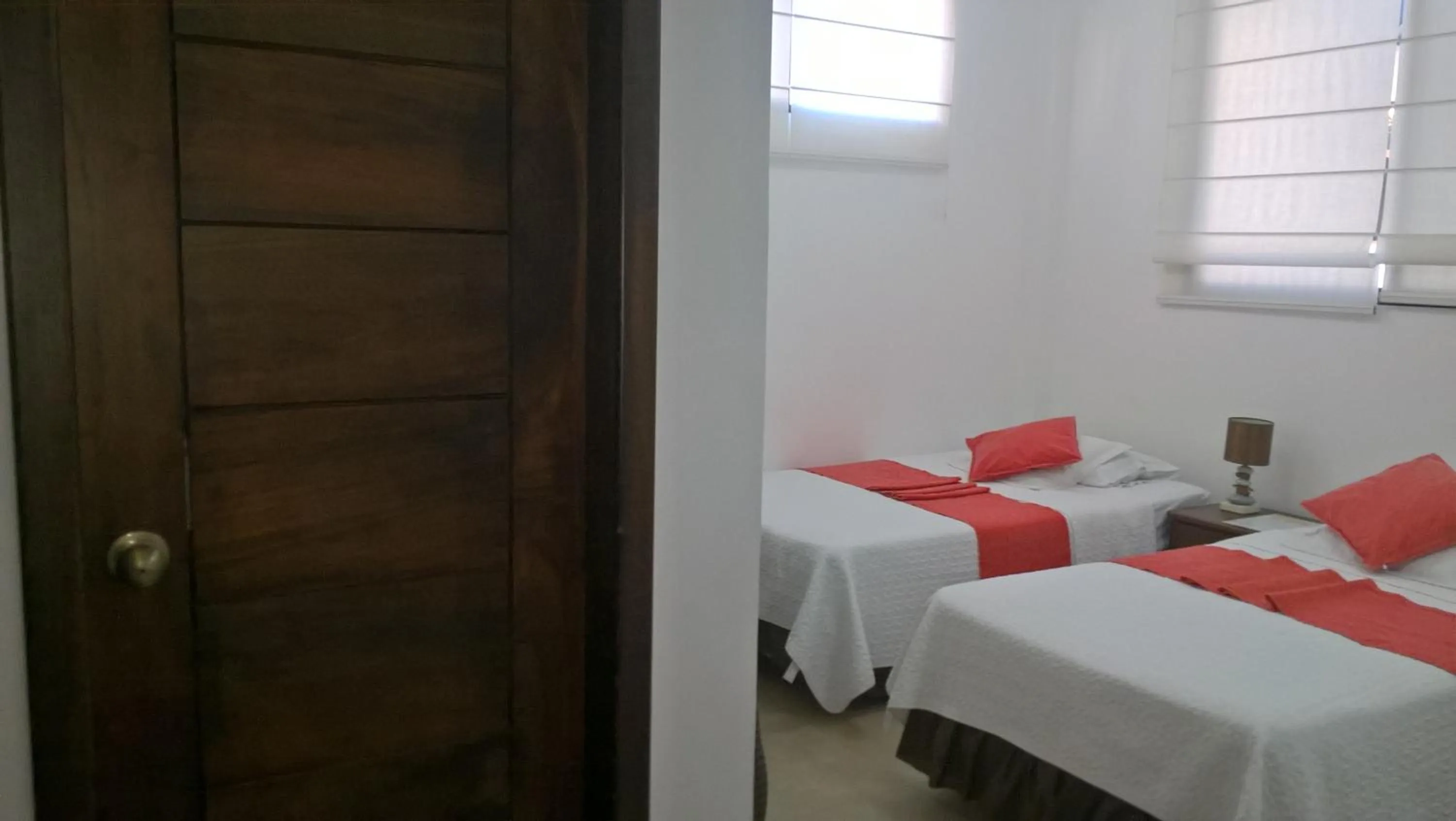 Bed in Hostal Costa del Pacifico