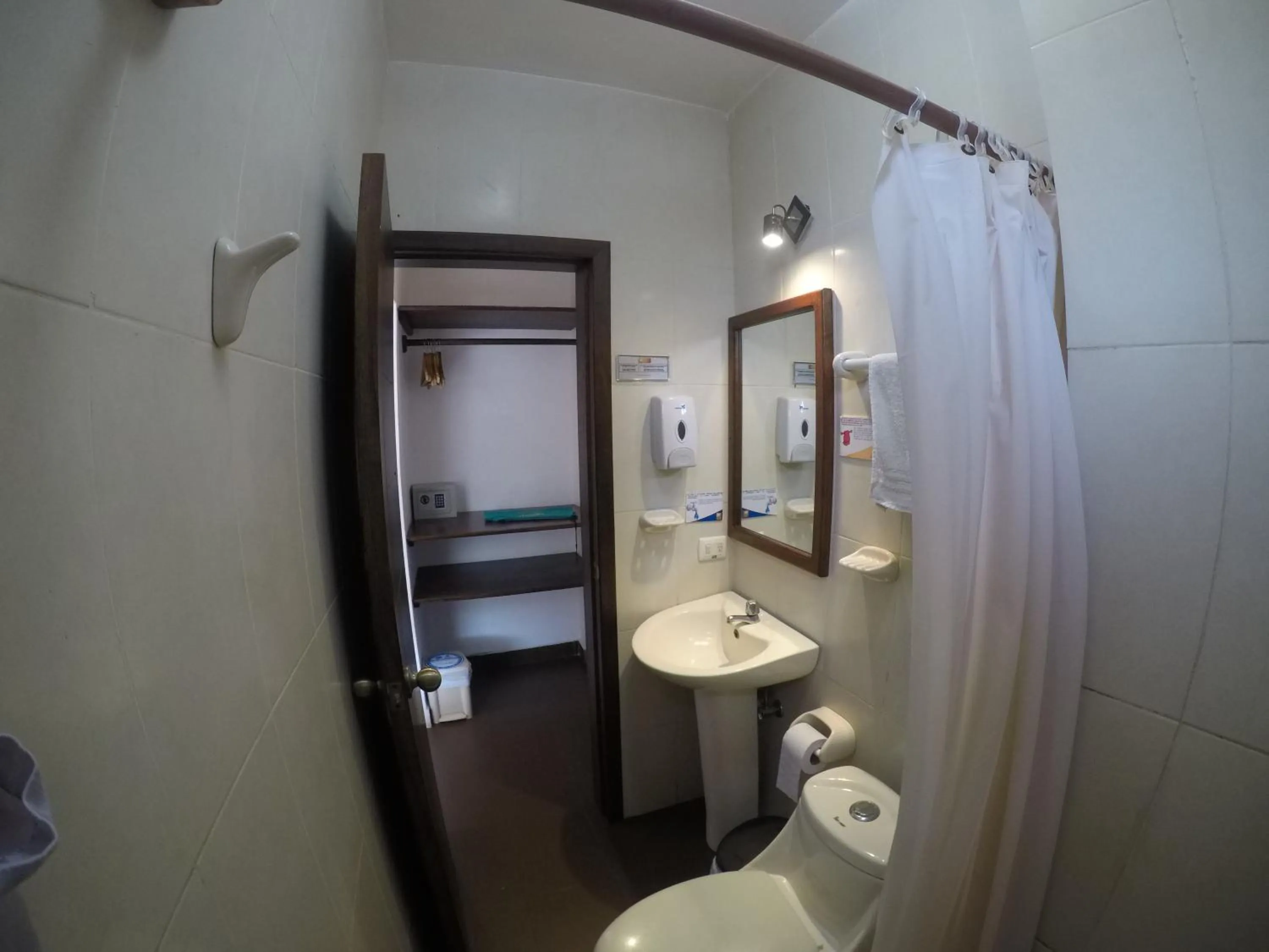 Decorative detail in Hostal Costa del Pacifico